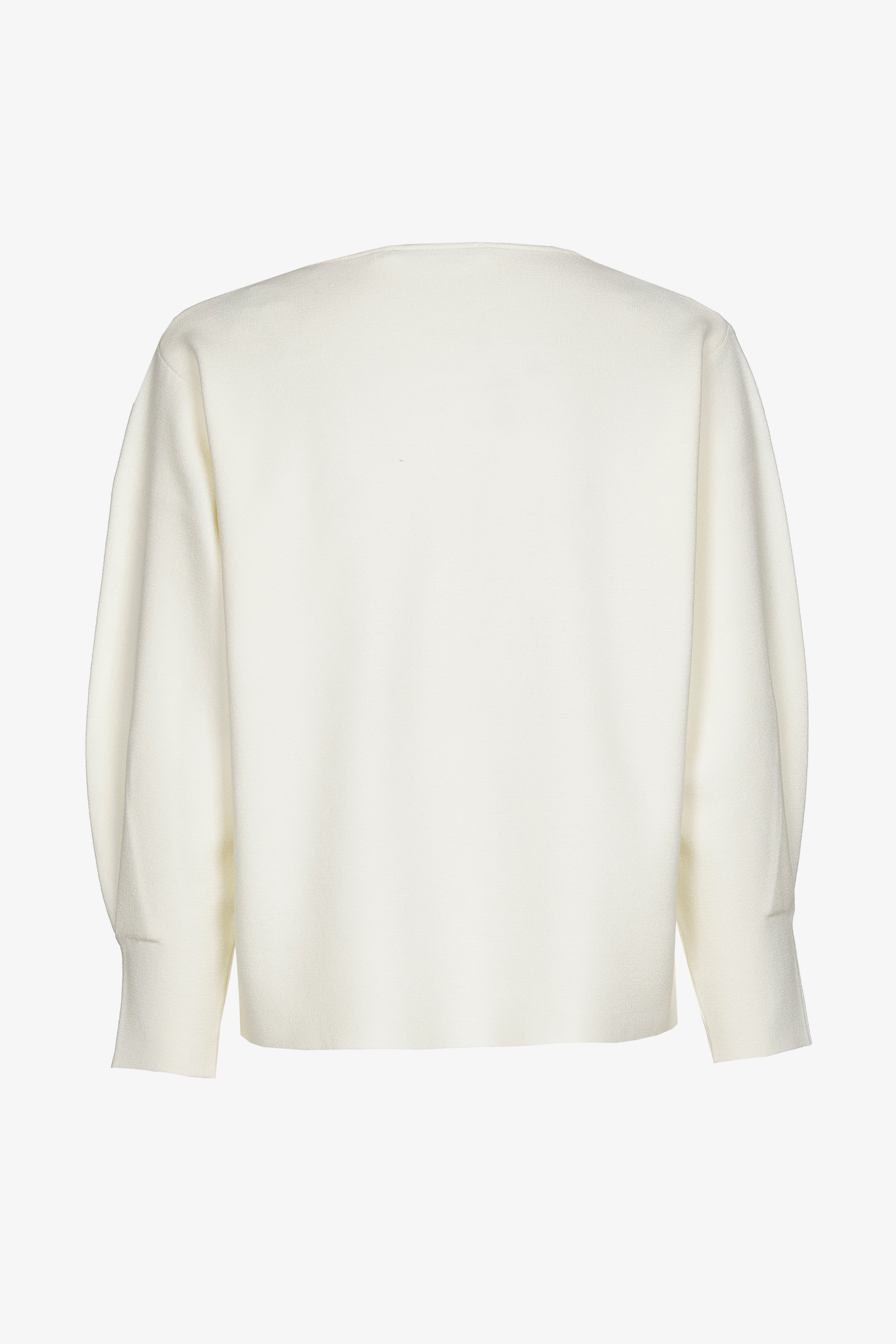 Jumper with boat neck