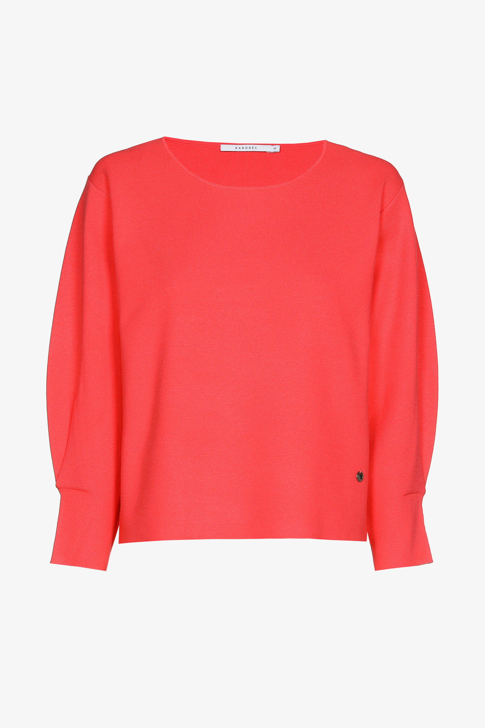 Jumper with boat neck