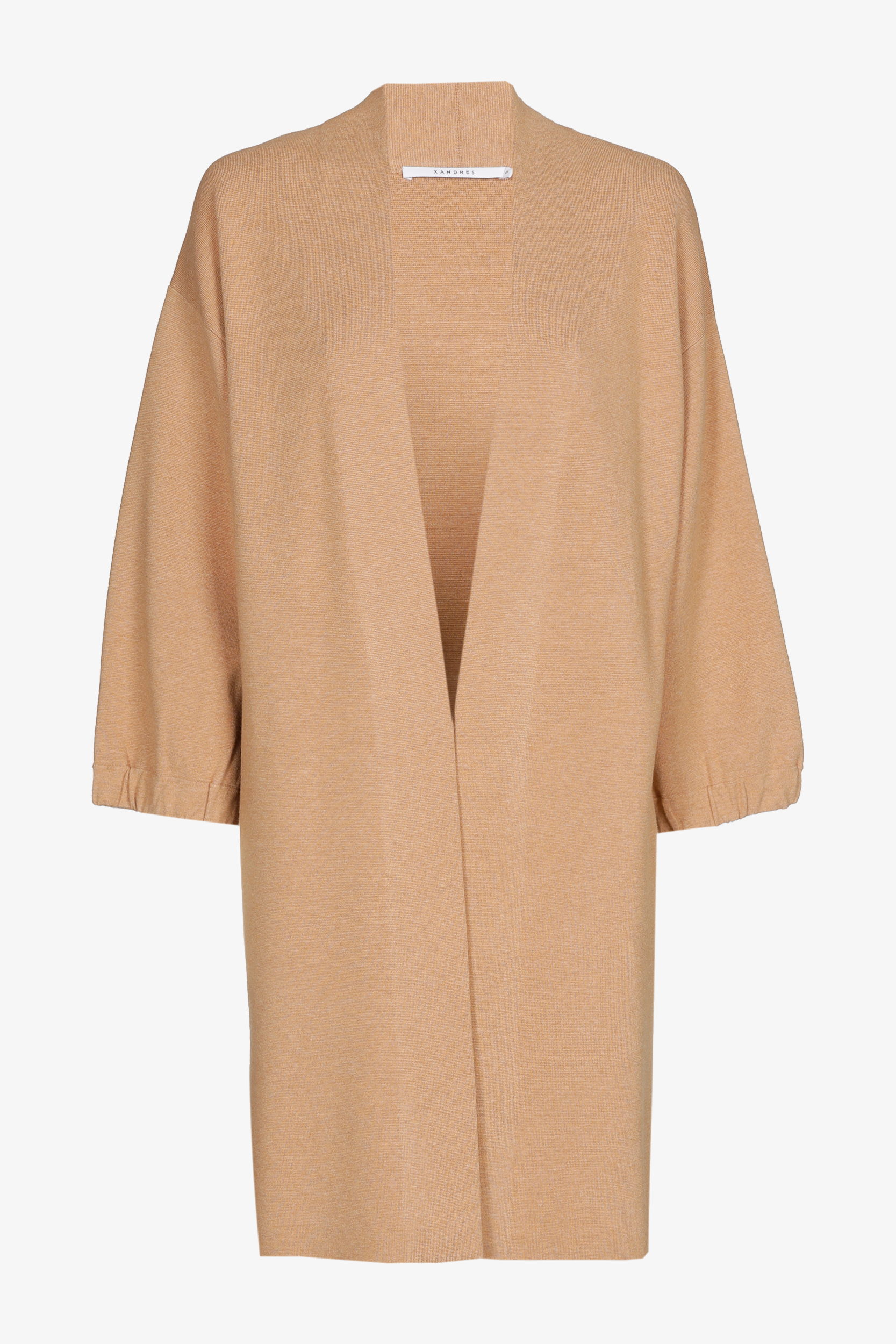Gilet long sans fermeture