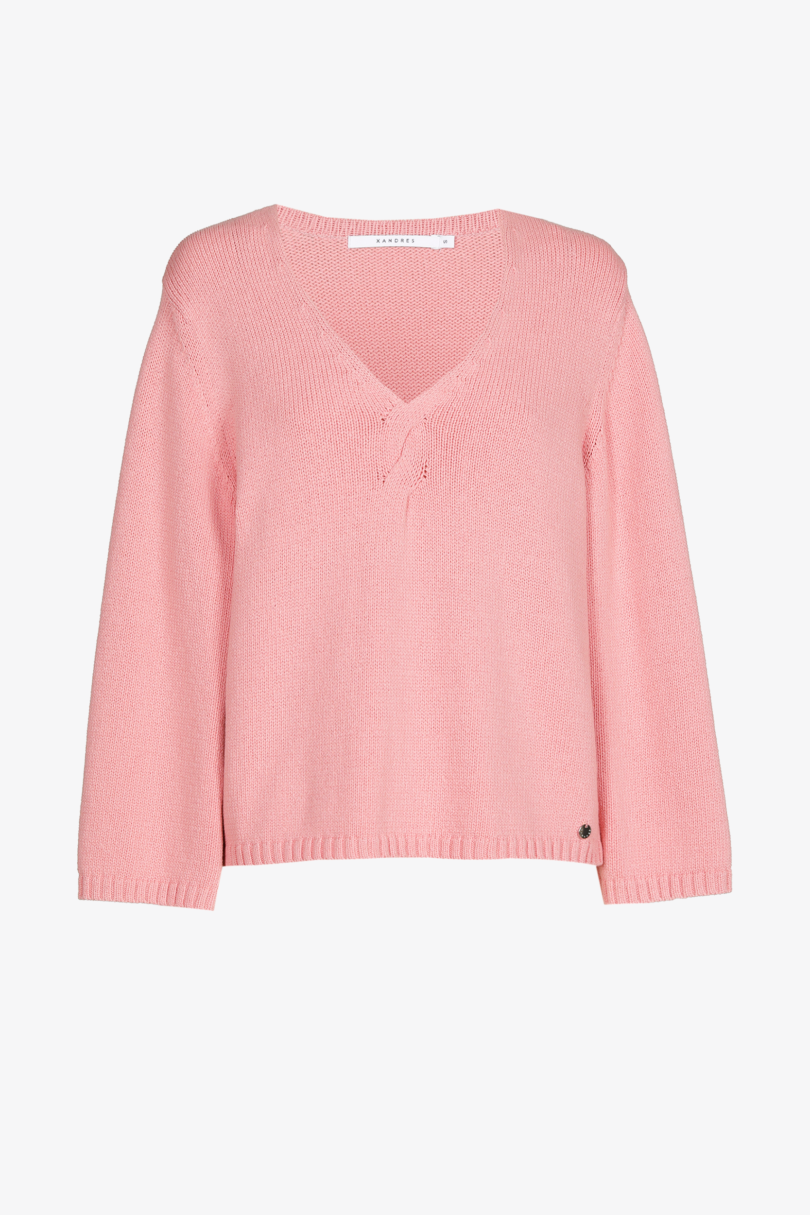 Knitted cotton jumper 