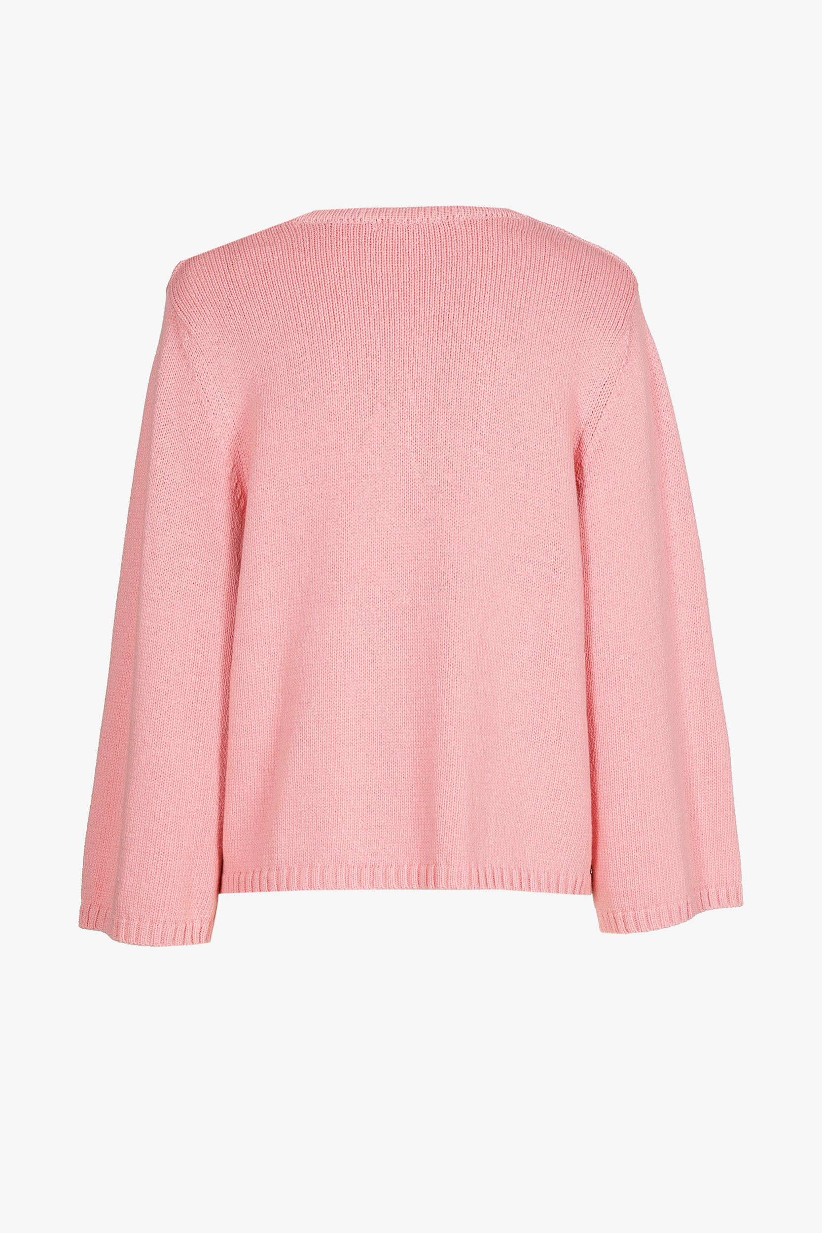 Knitted cotton jumper 