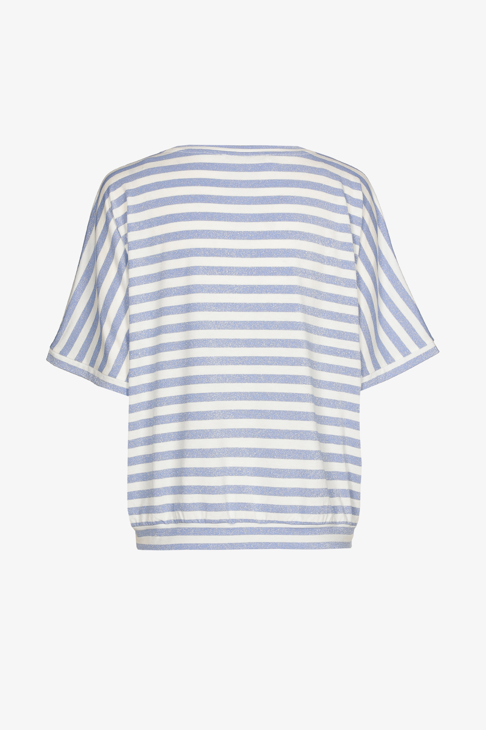 Gestreept T-shirt met lurex