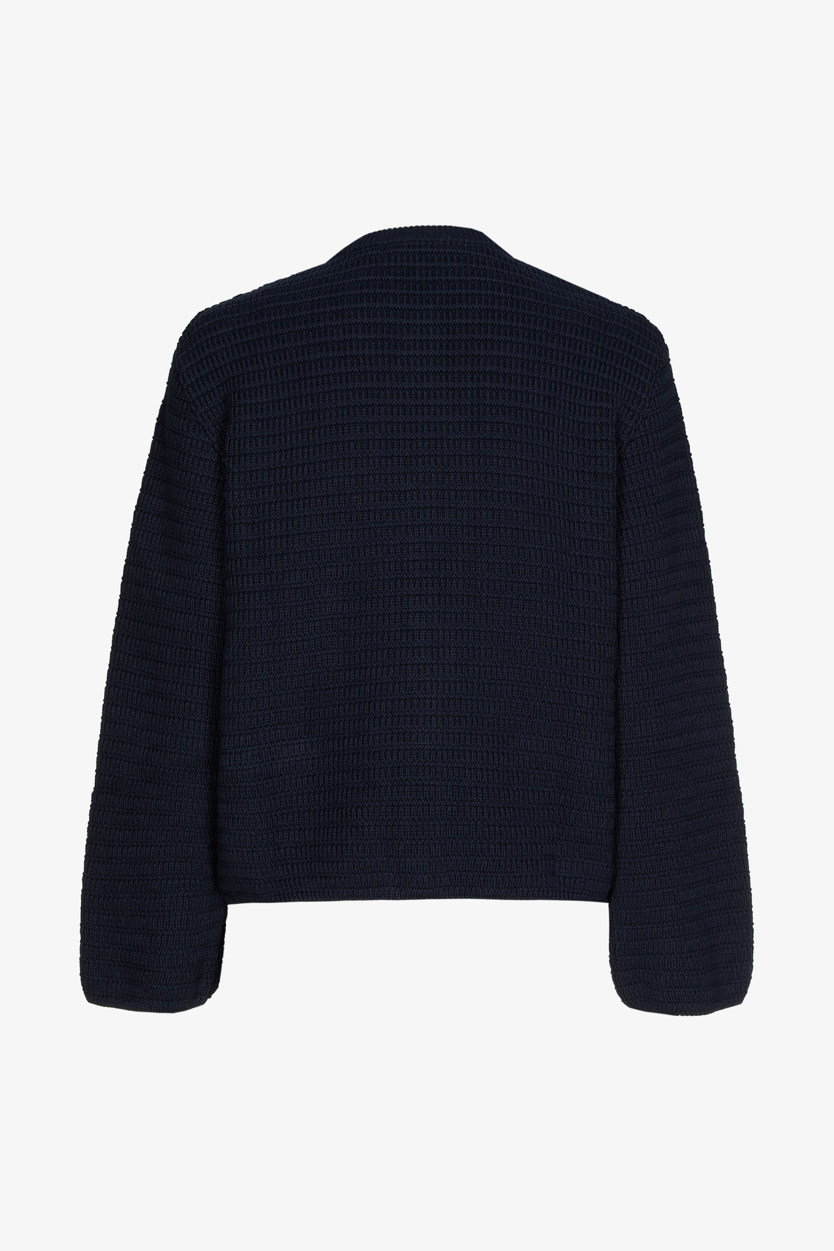 Veste en coton tricoté