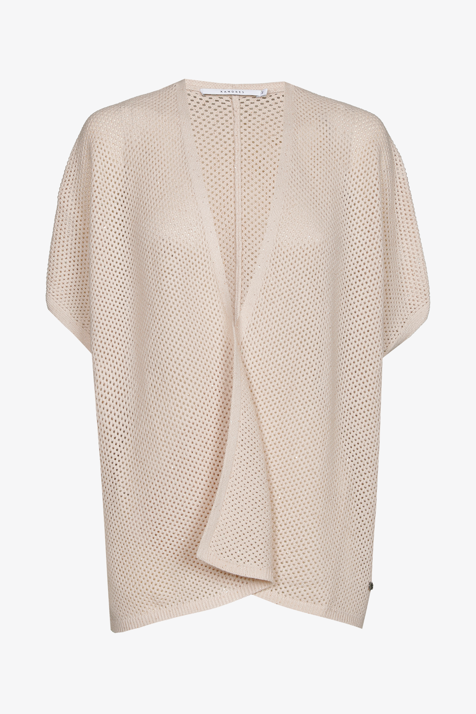 Gilet en maille ajourée