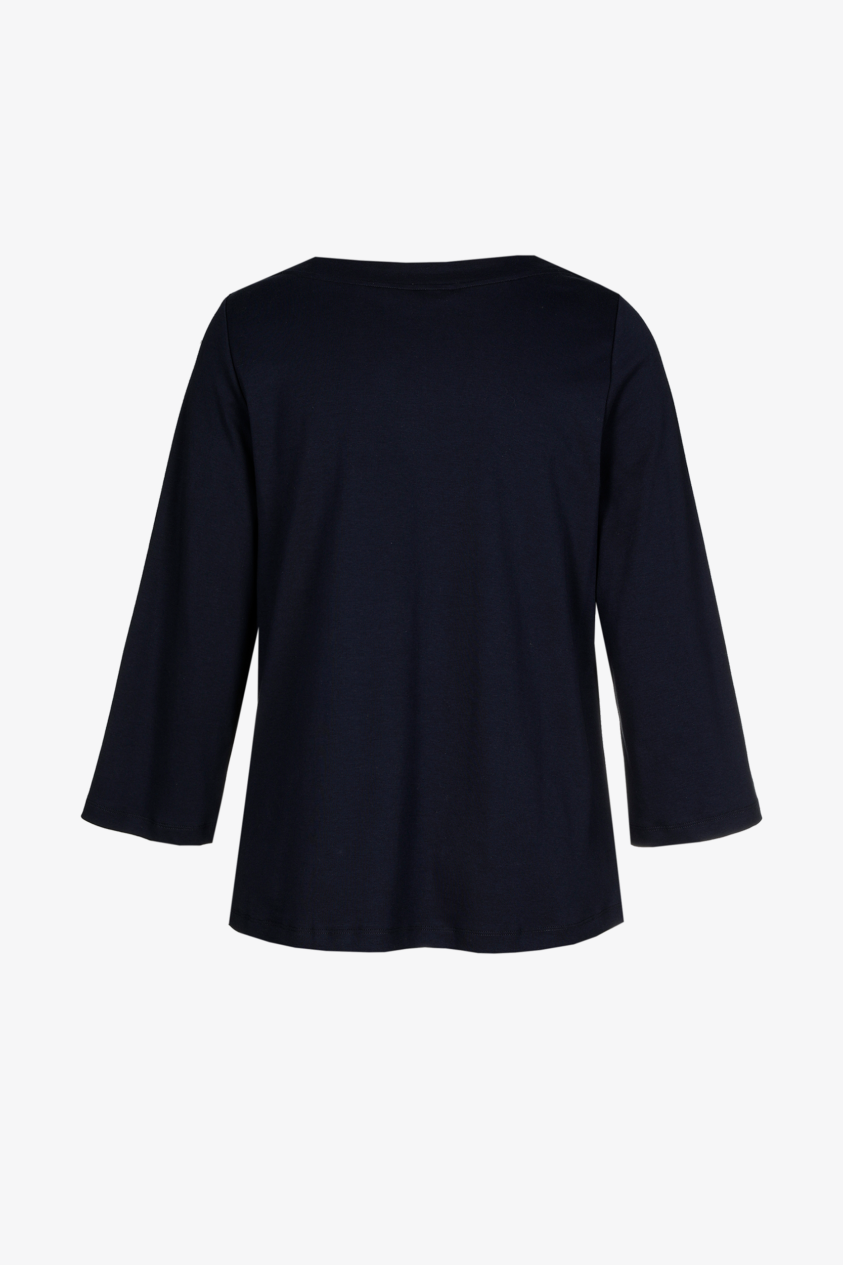 T-shirt met boothals