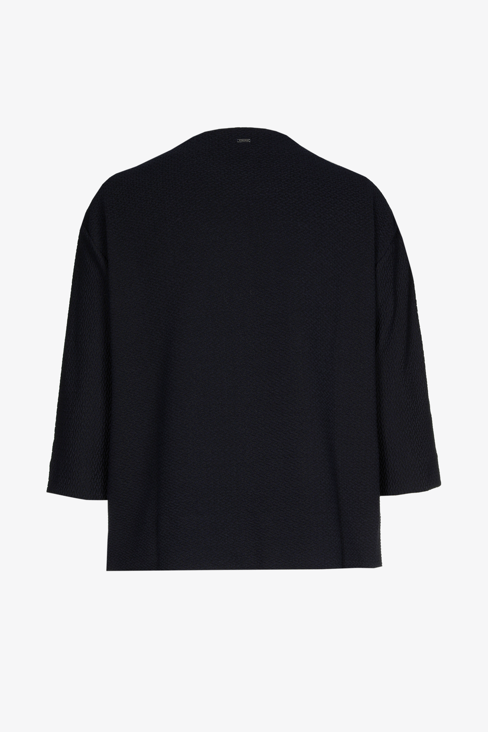 T-Shirt mit Waffelmuster 