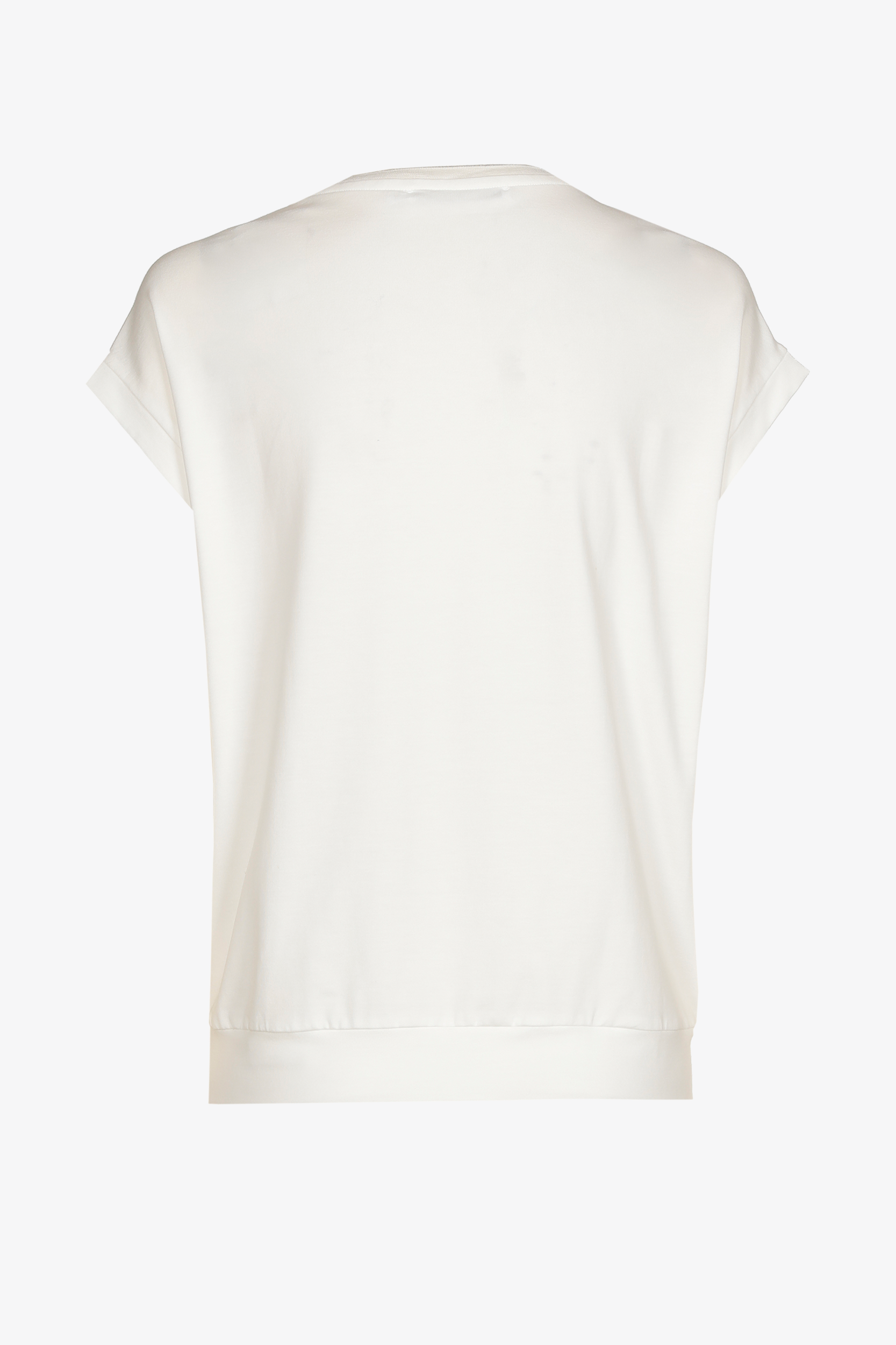 T-shirt en jersey avec encolure en V