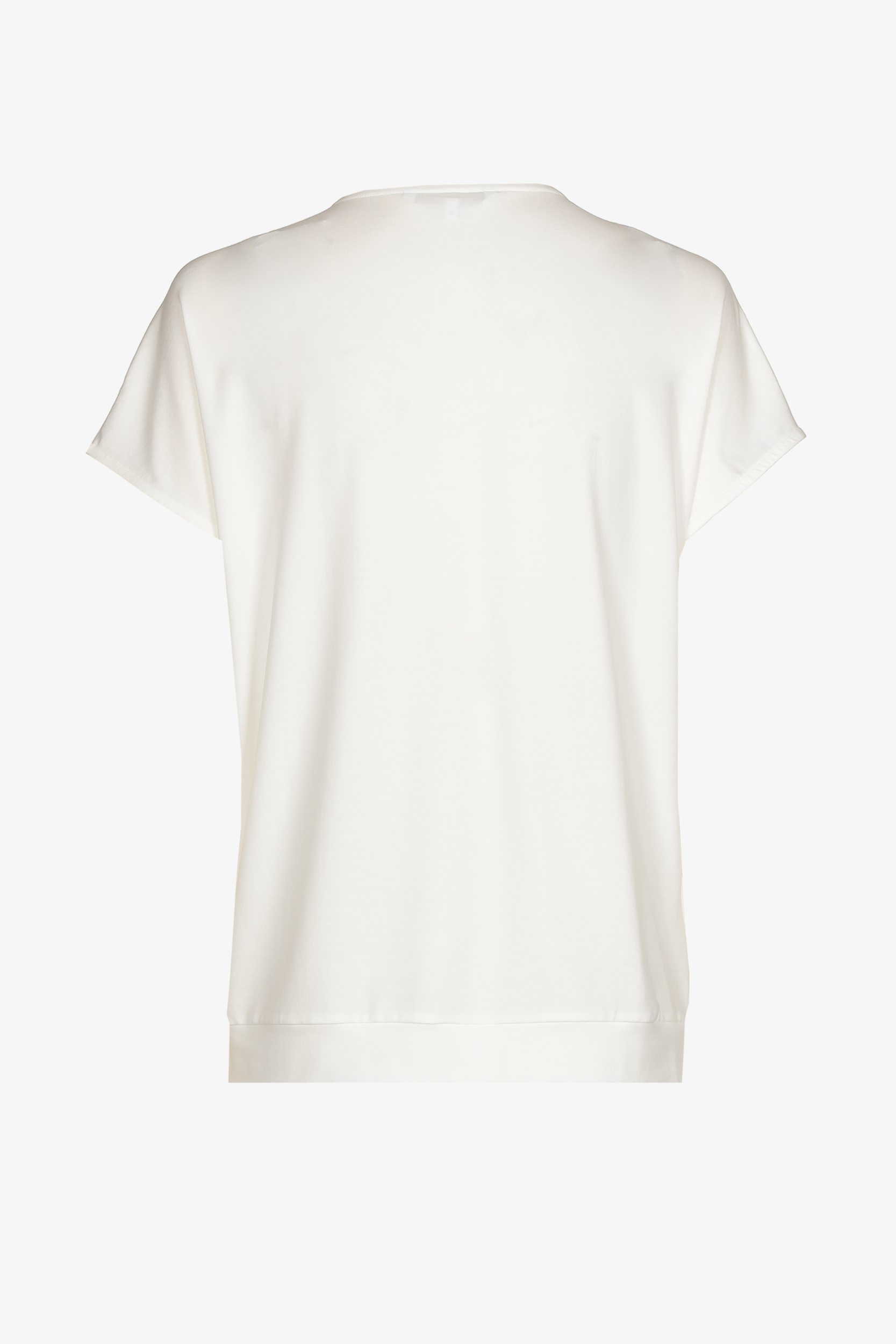 T-shirt with cache-coeur look