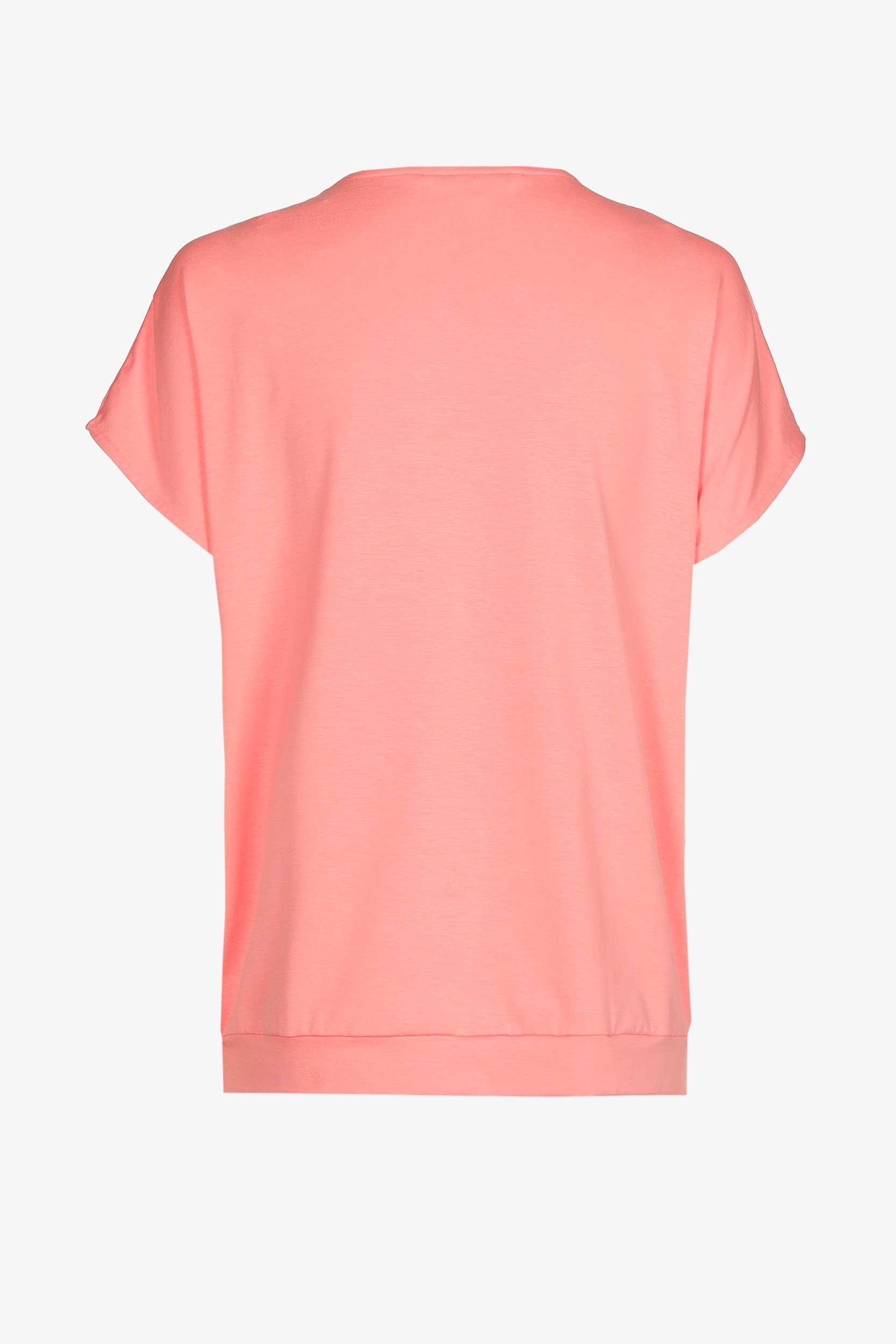 T-shirt with cache-coeur look