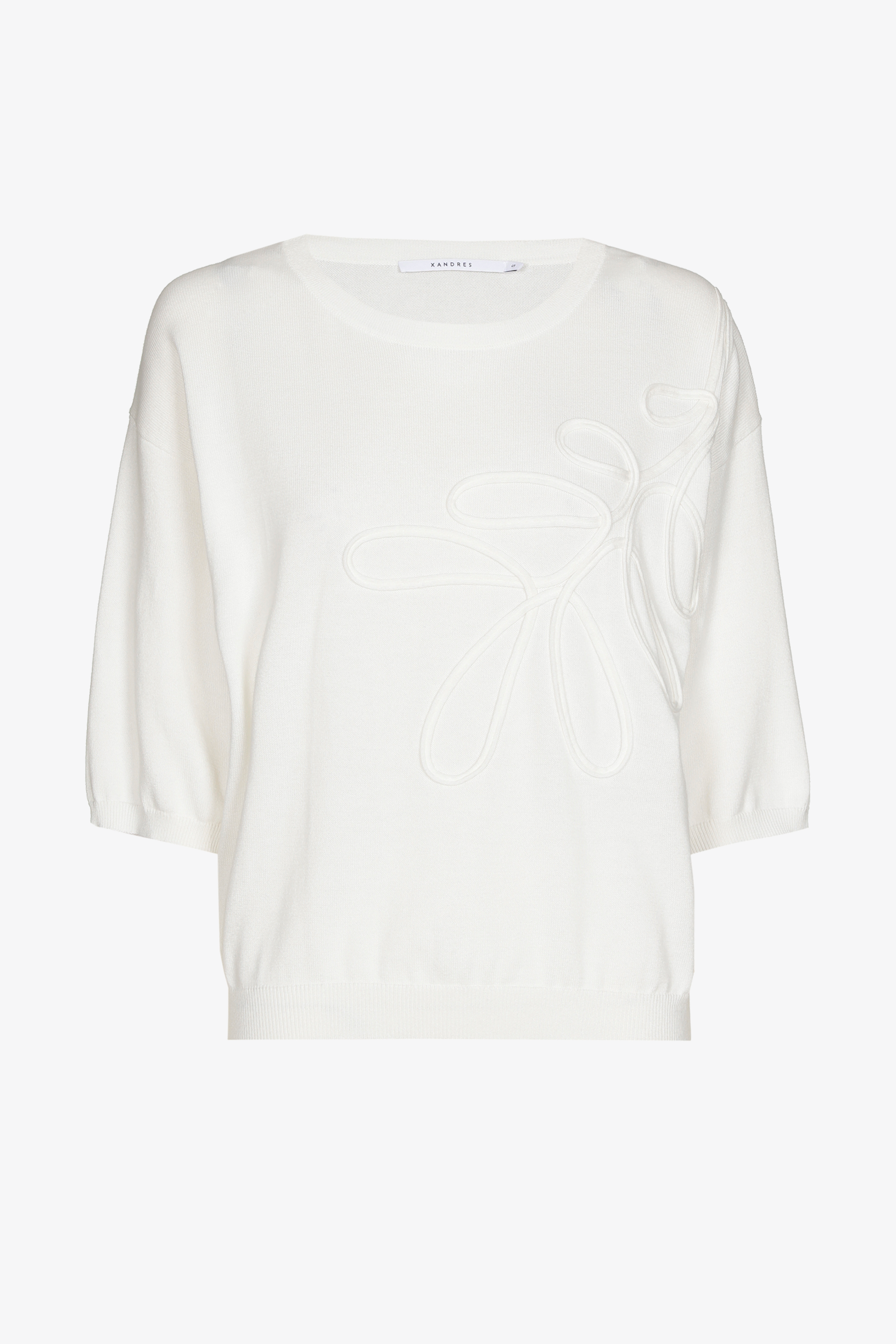 Pull brodé
