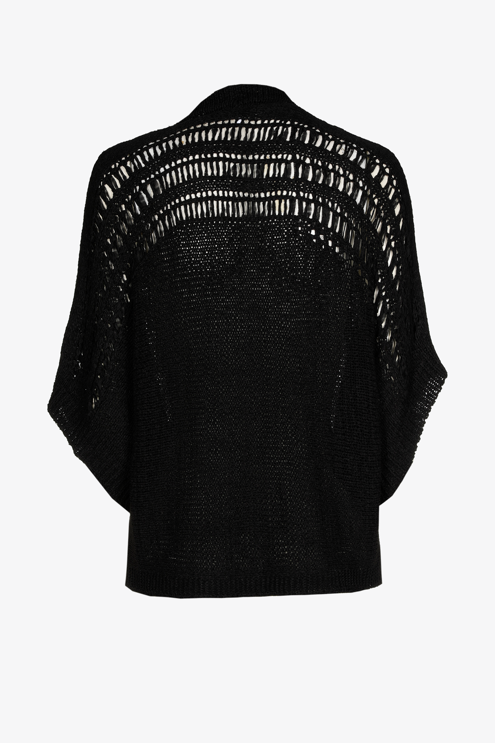 Gilet met open steek