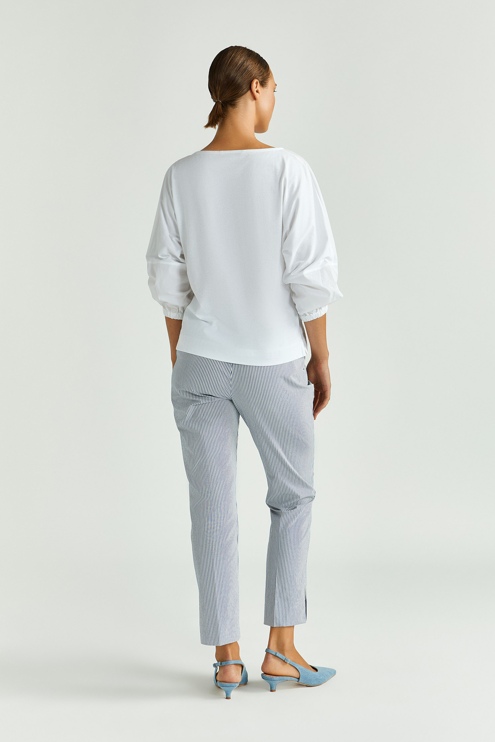 Blouse en matière t-shirt