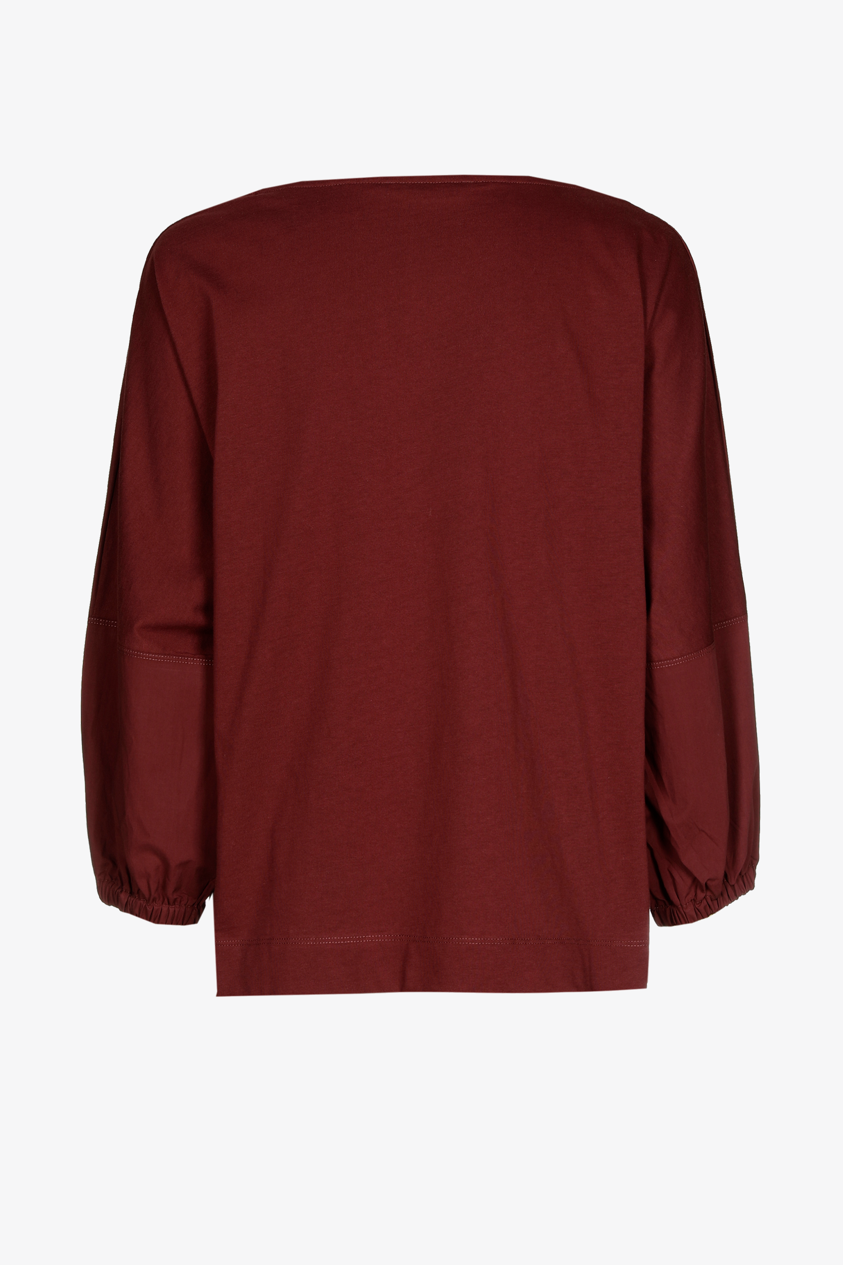 Blouse in T-shirt fabric
