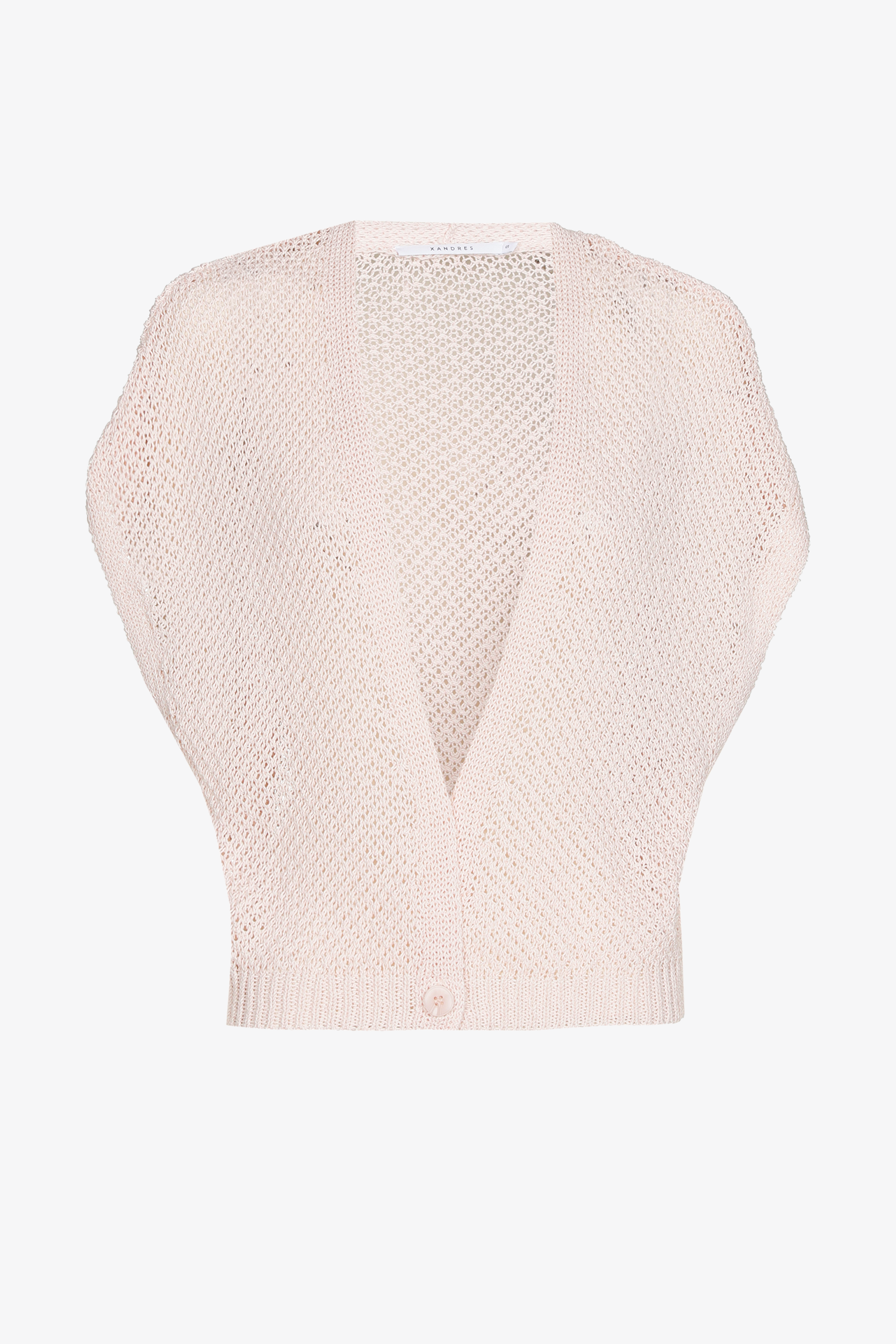 Mouwloos gilet met structuur