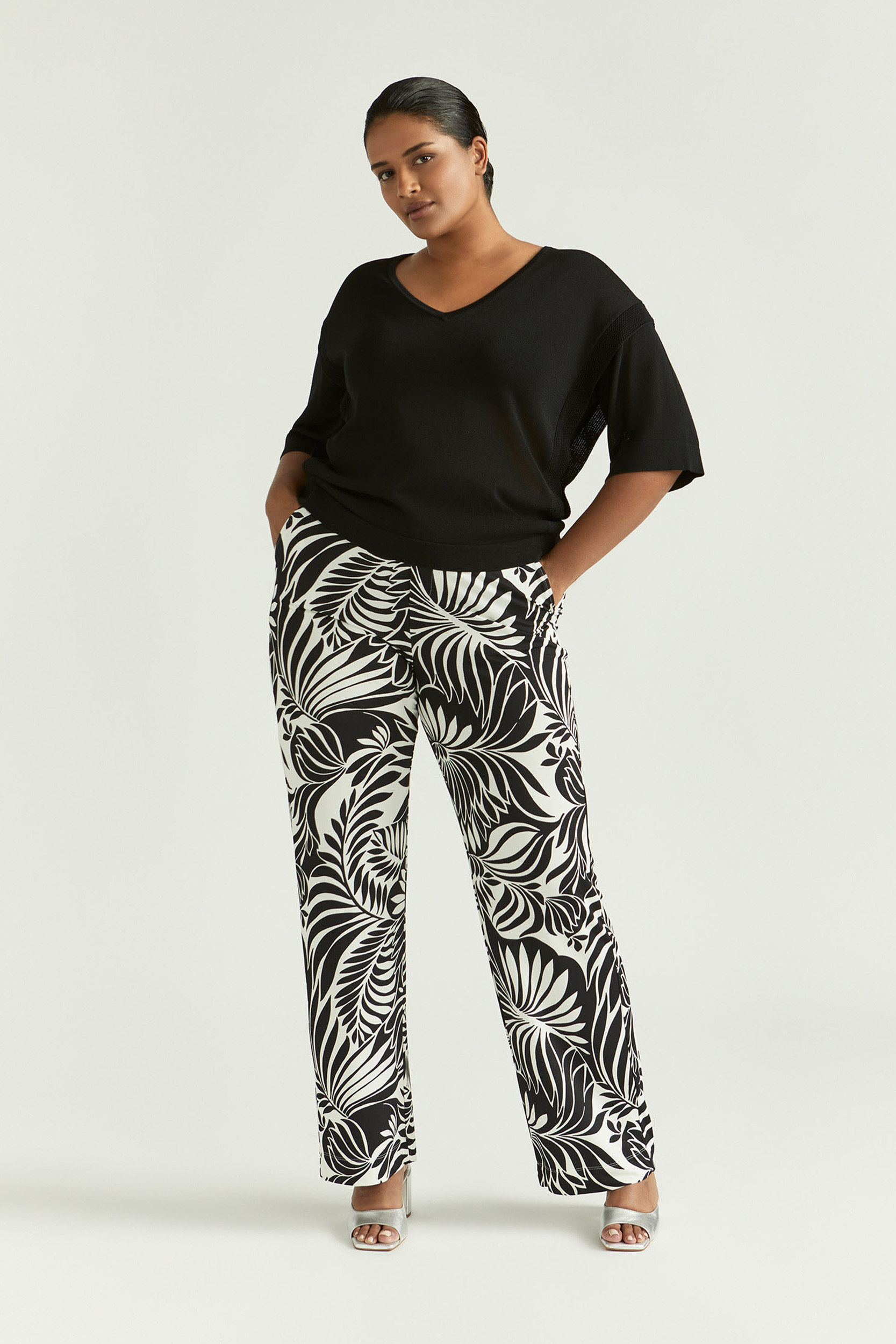 Petit pull multicouche à manches courtes