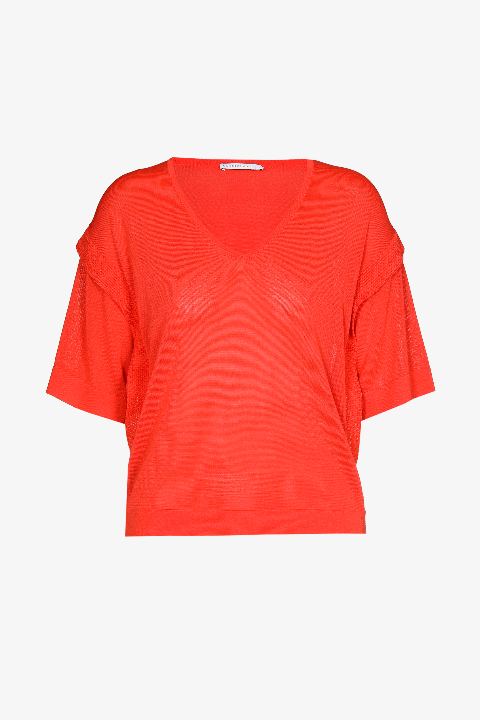 Petit pull multicouche à manches courtes