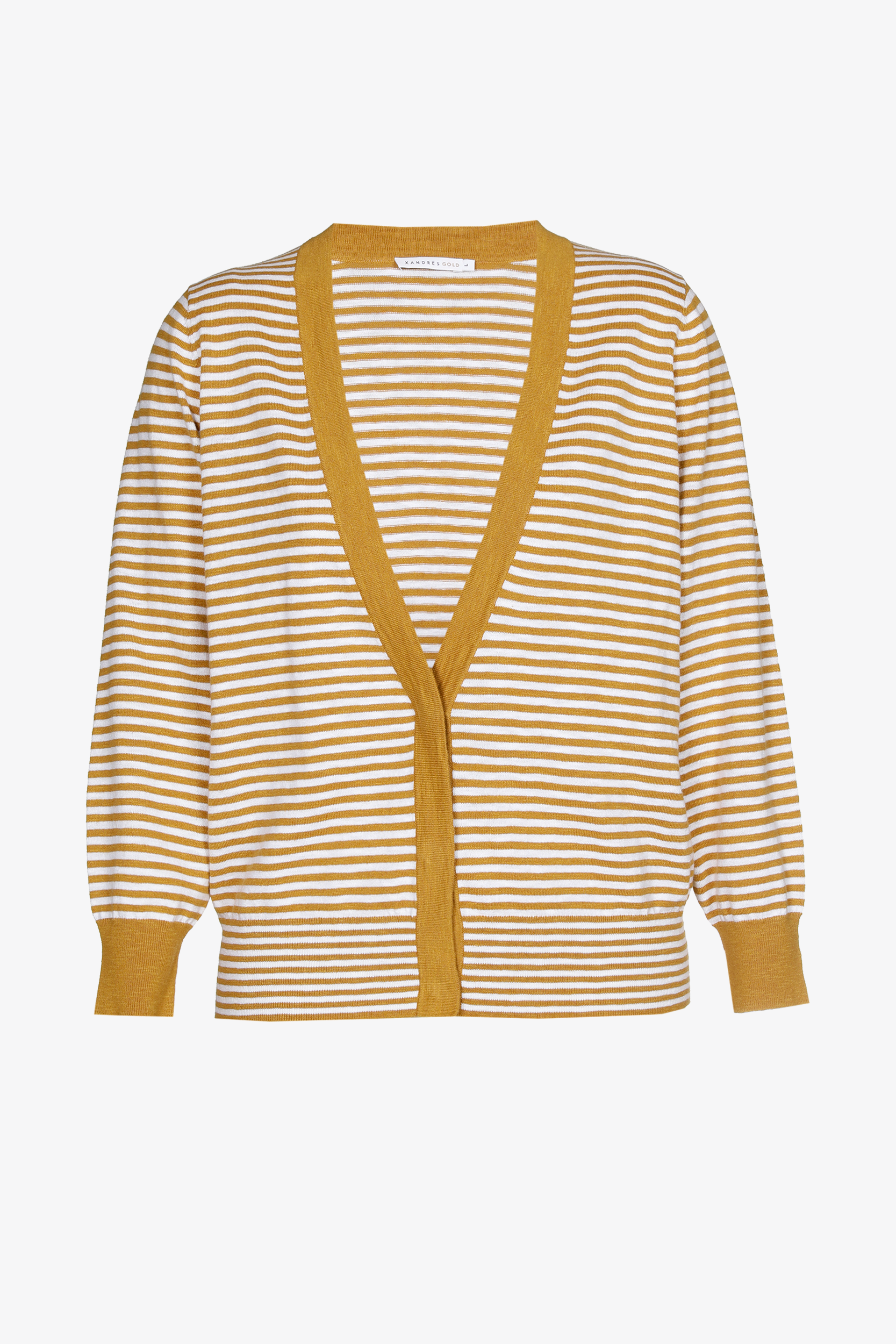 Gilet rayé en jersey