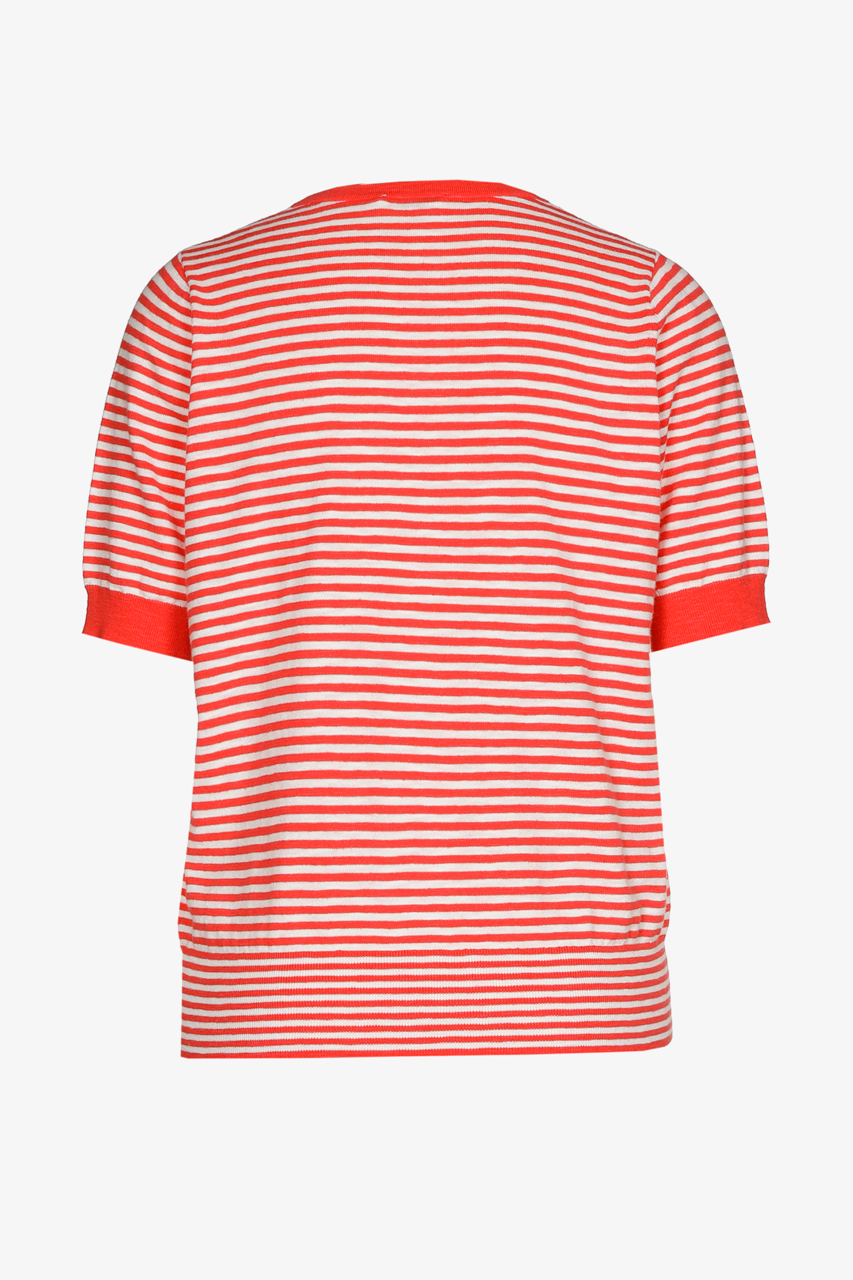 Jumper in jersey fabric with stripes