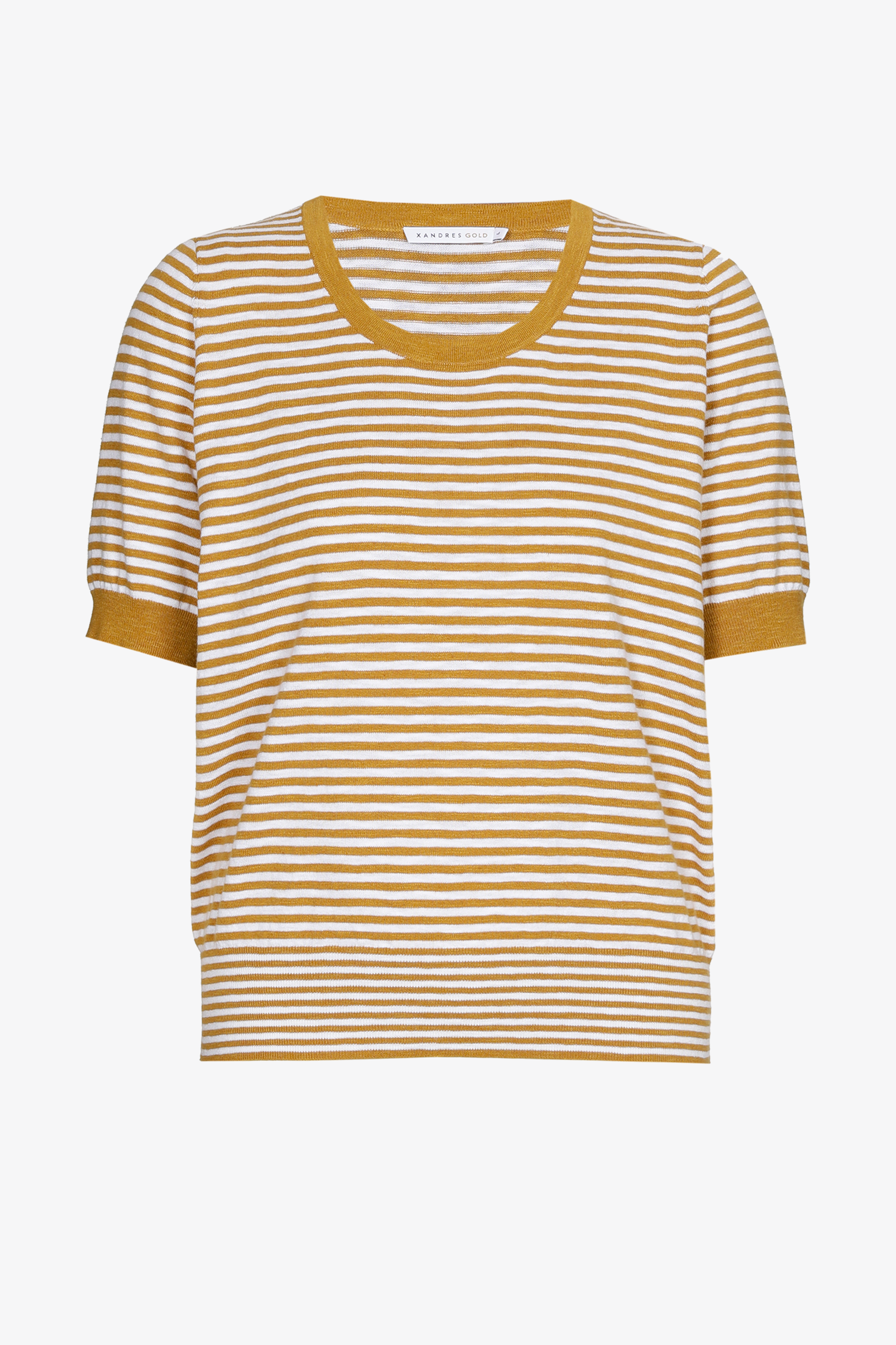 Jumper in jersey fabric with stripes