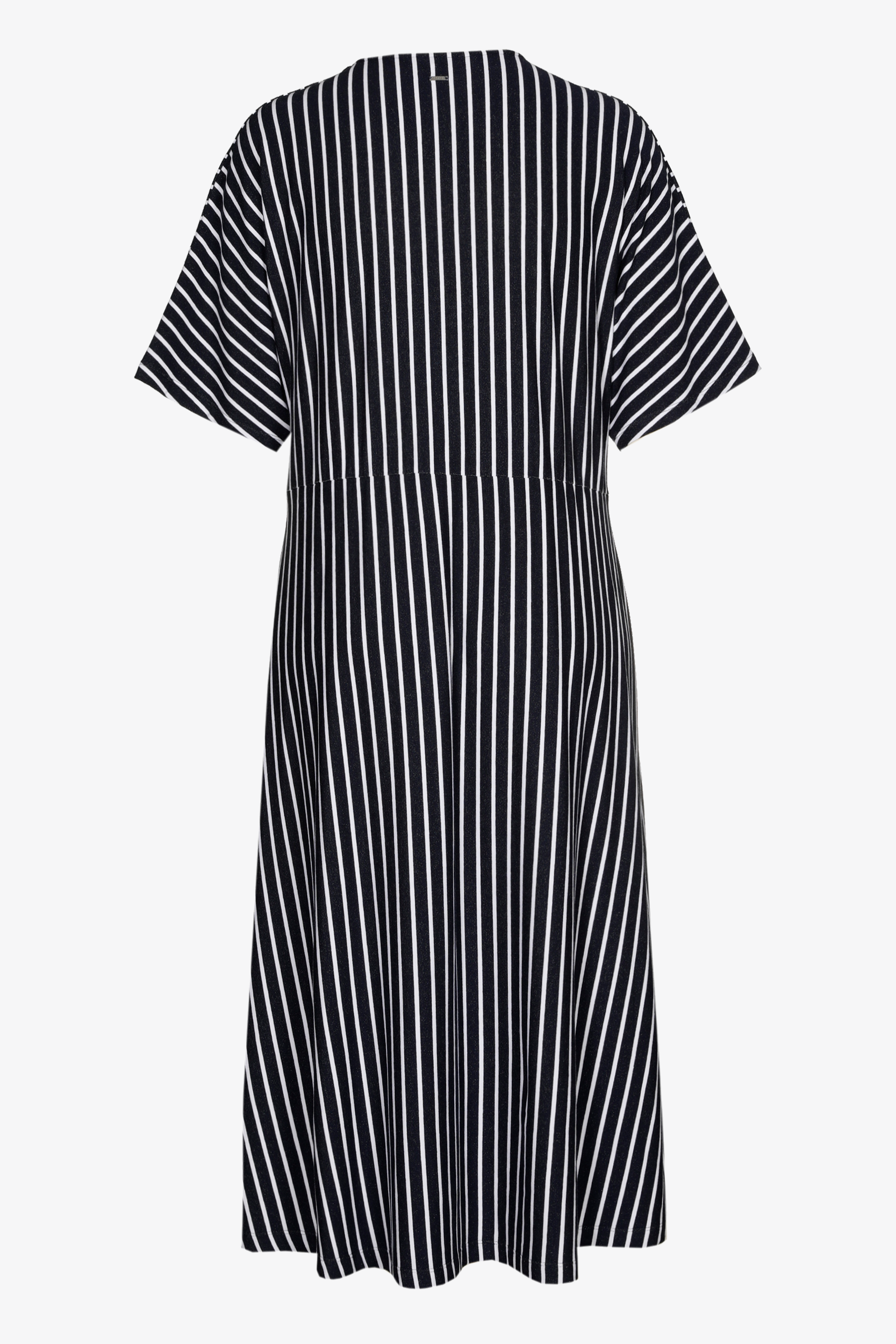 Robe rayée en jersey