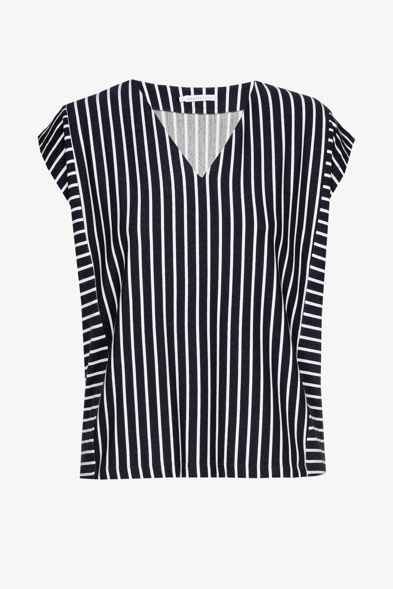 Gestreepte T-shirt in jerseystof