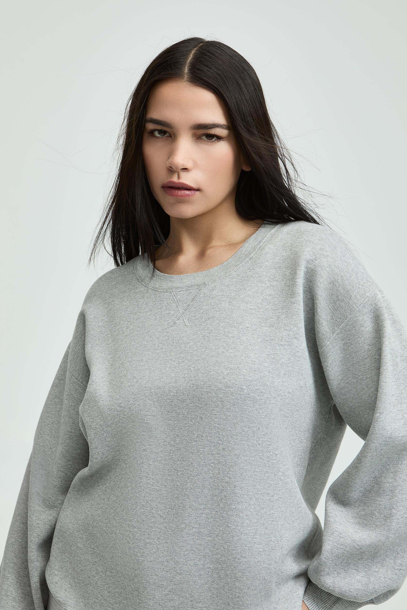 Sweater in milano brei