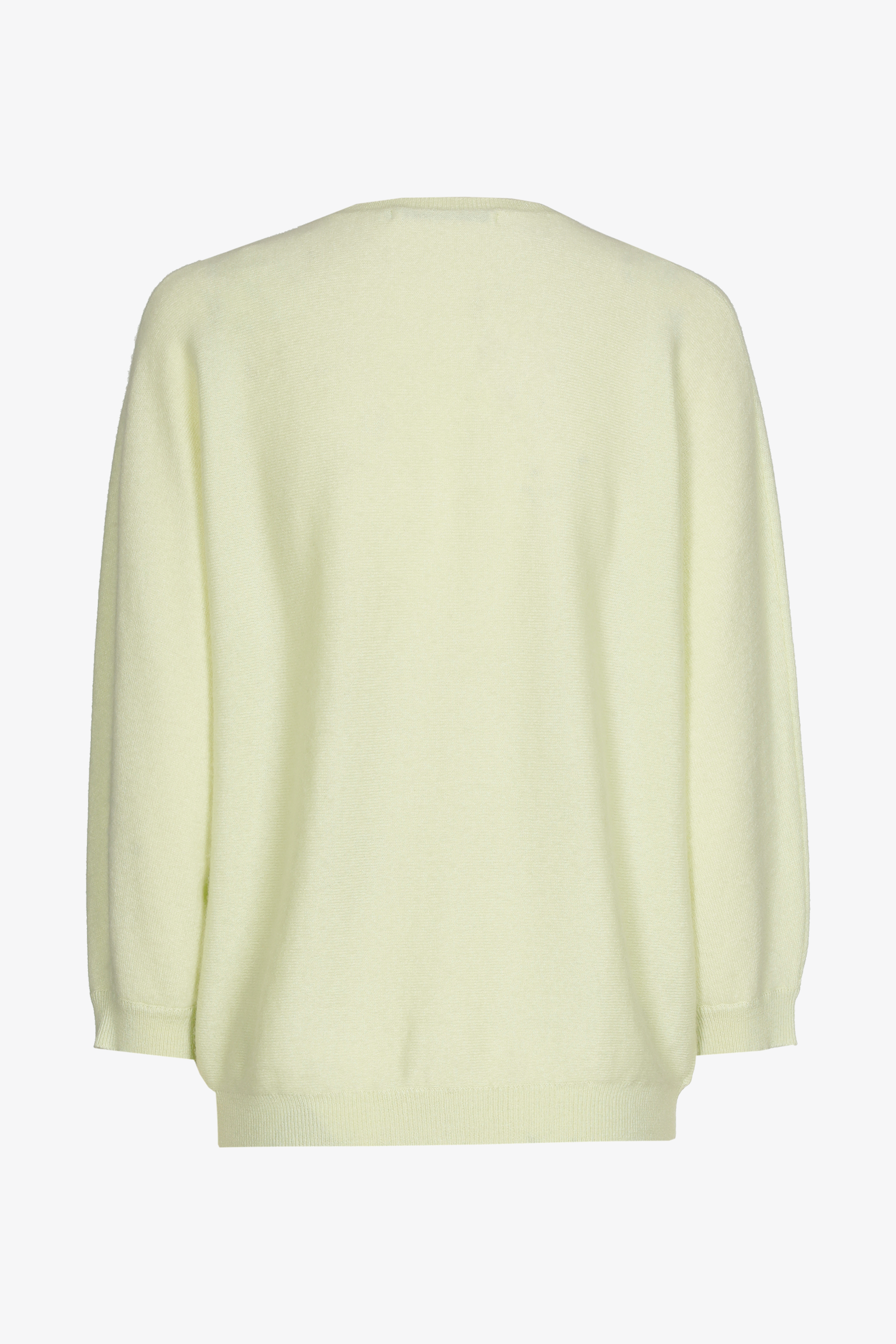 Warme trui met V-hals in cashmere