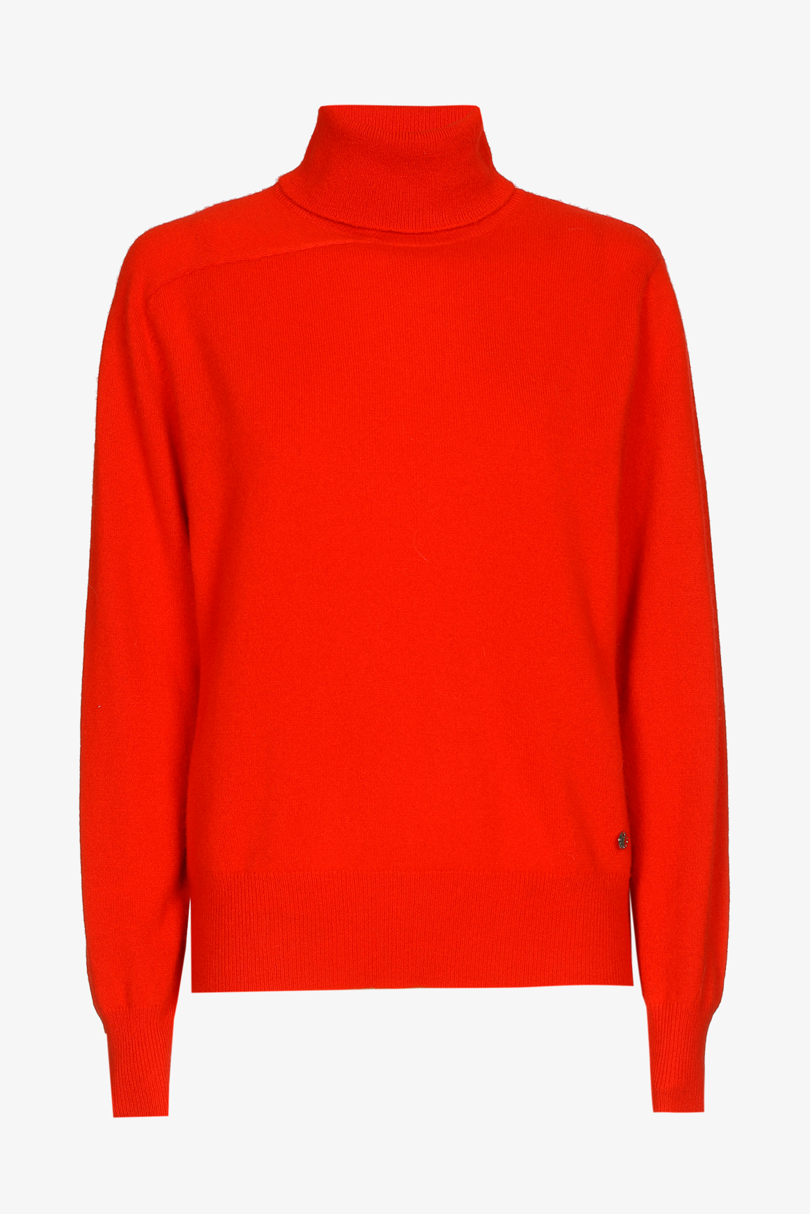 Trui in cashmere met rolkraag