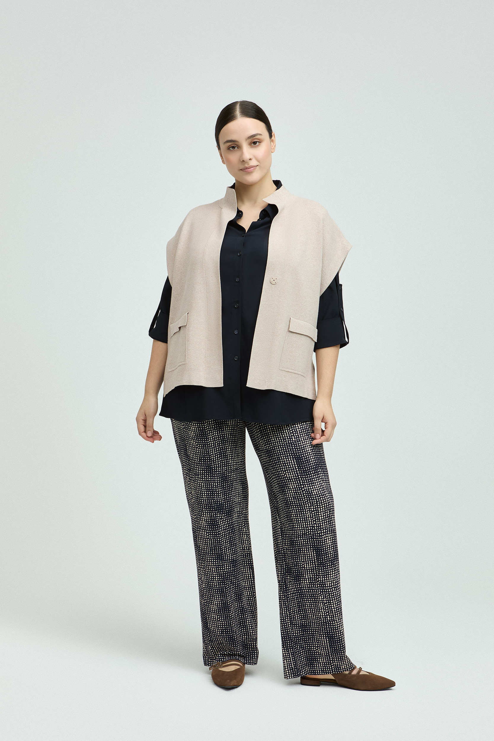 Cardigan in Milano knit