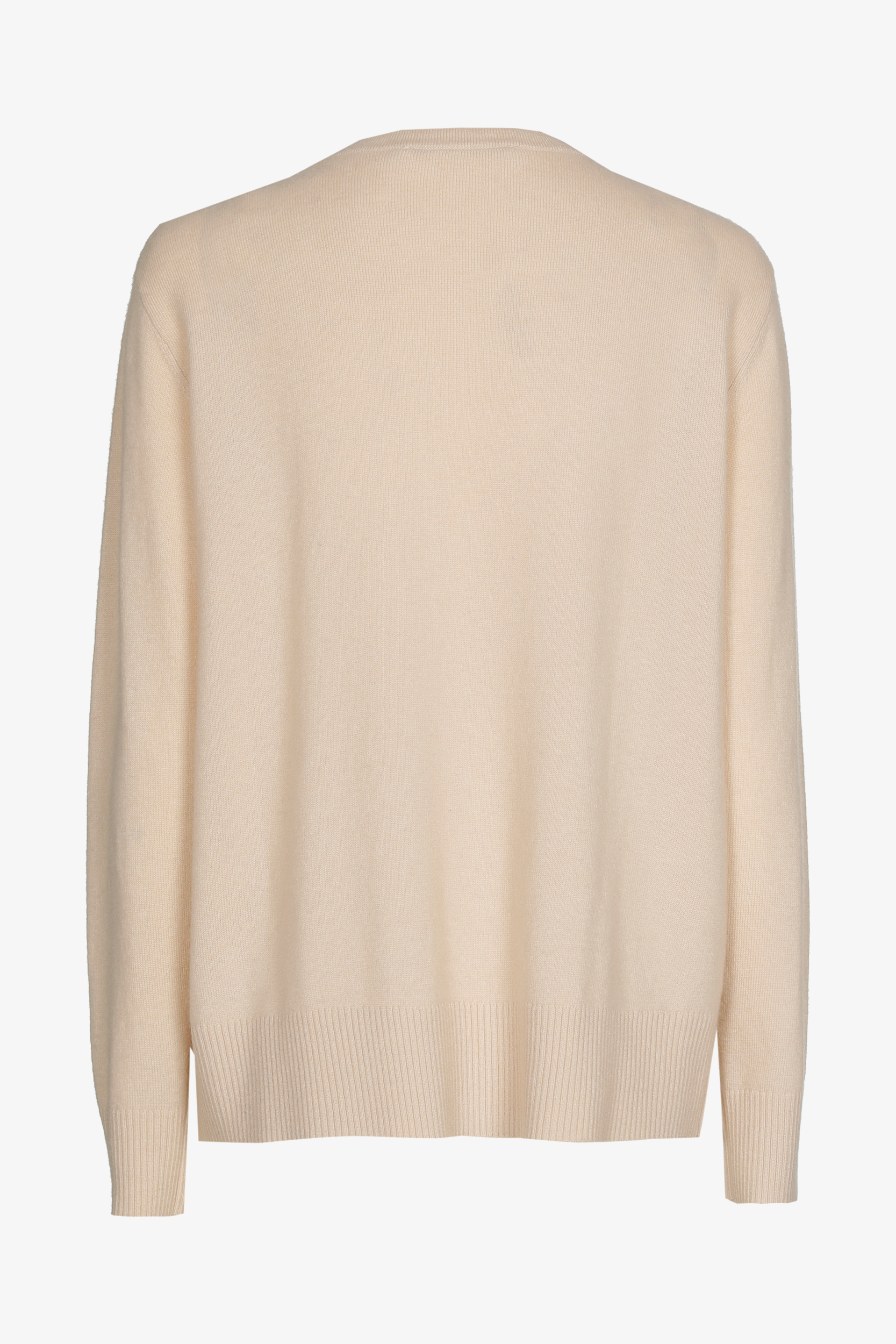 Pull en laine avec revers