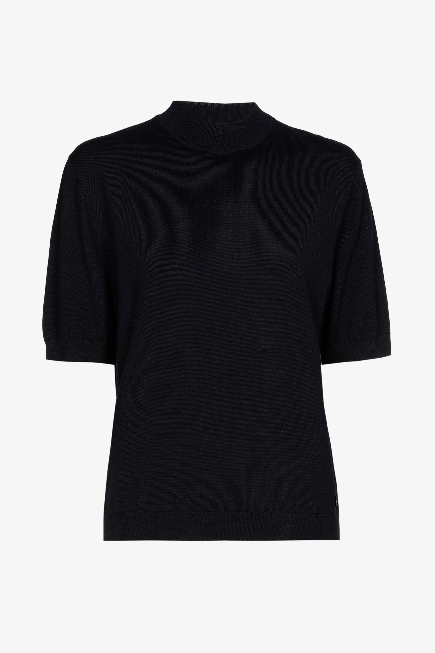 Pull en laine à manches courtes