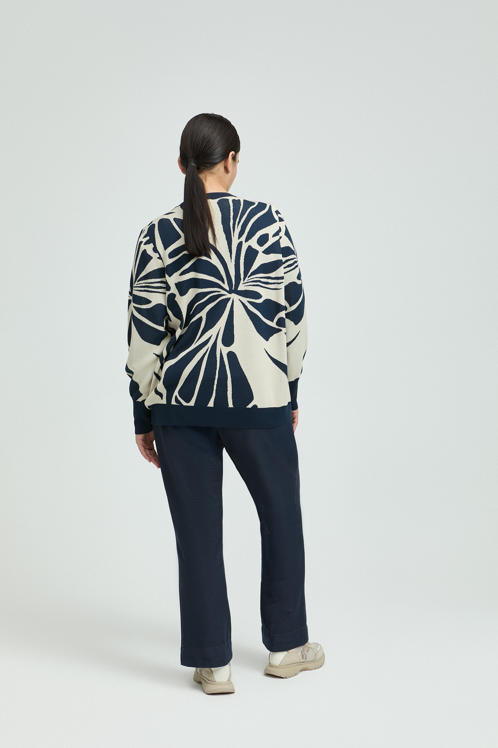 Jacquard gilet 