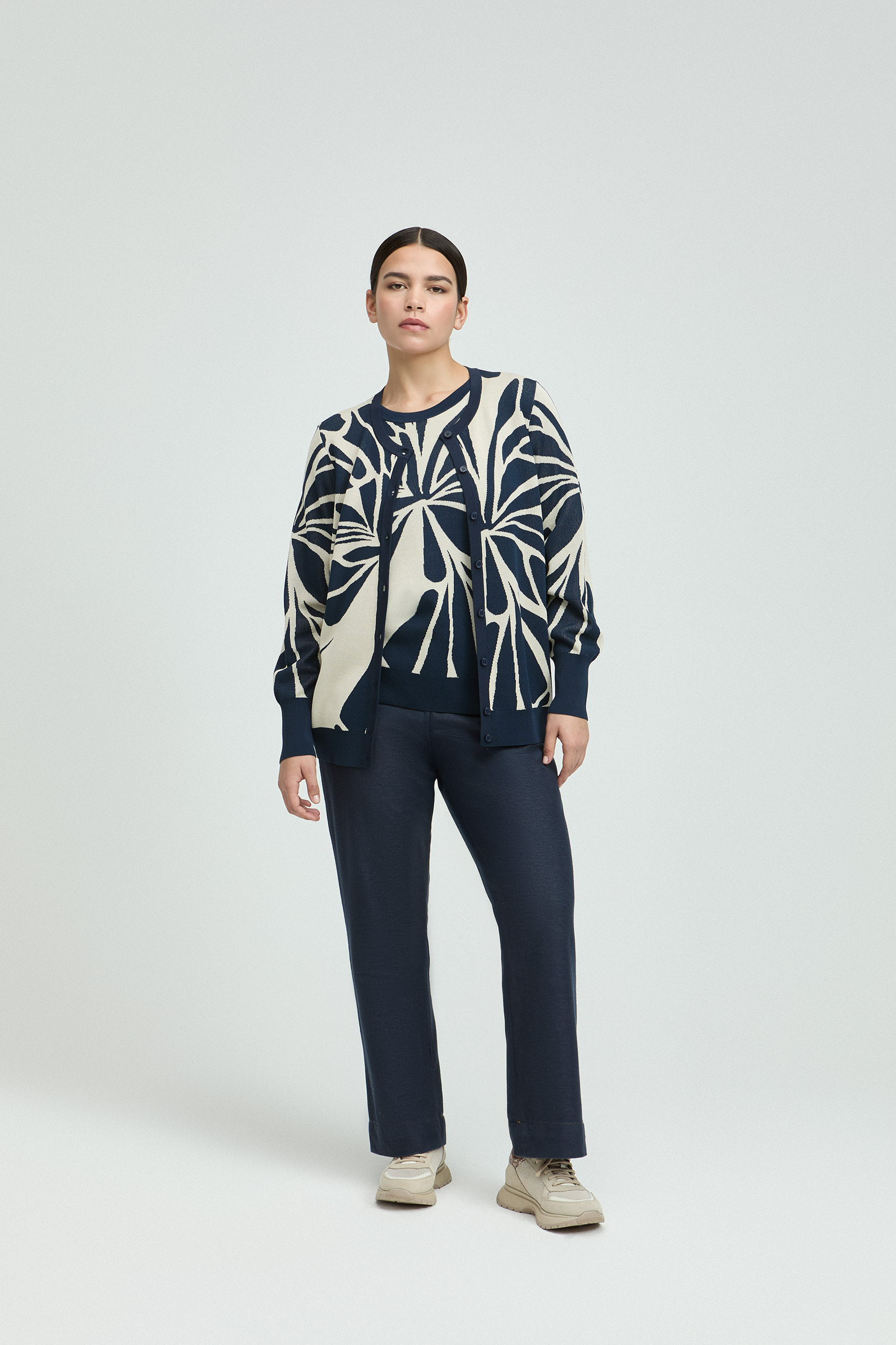 Jacquard gilet 