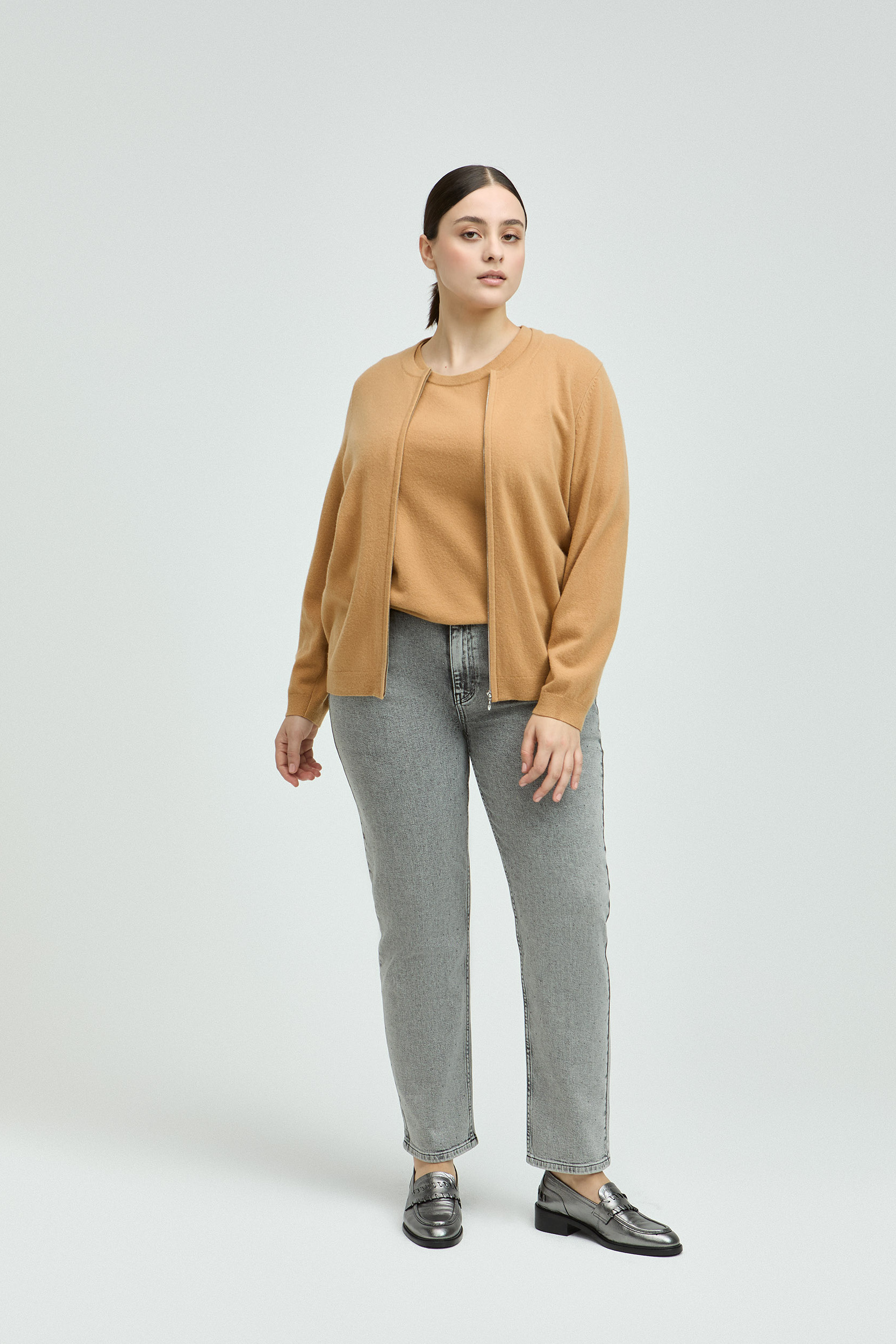 Kurzärmeliger Pullover 