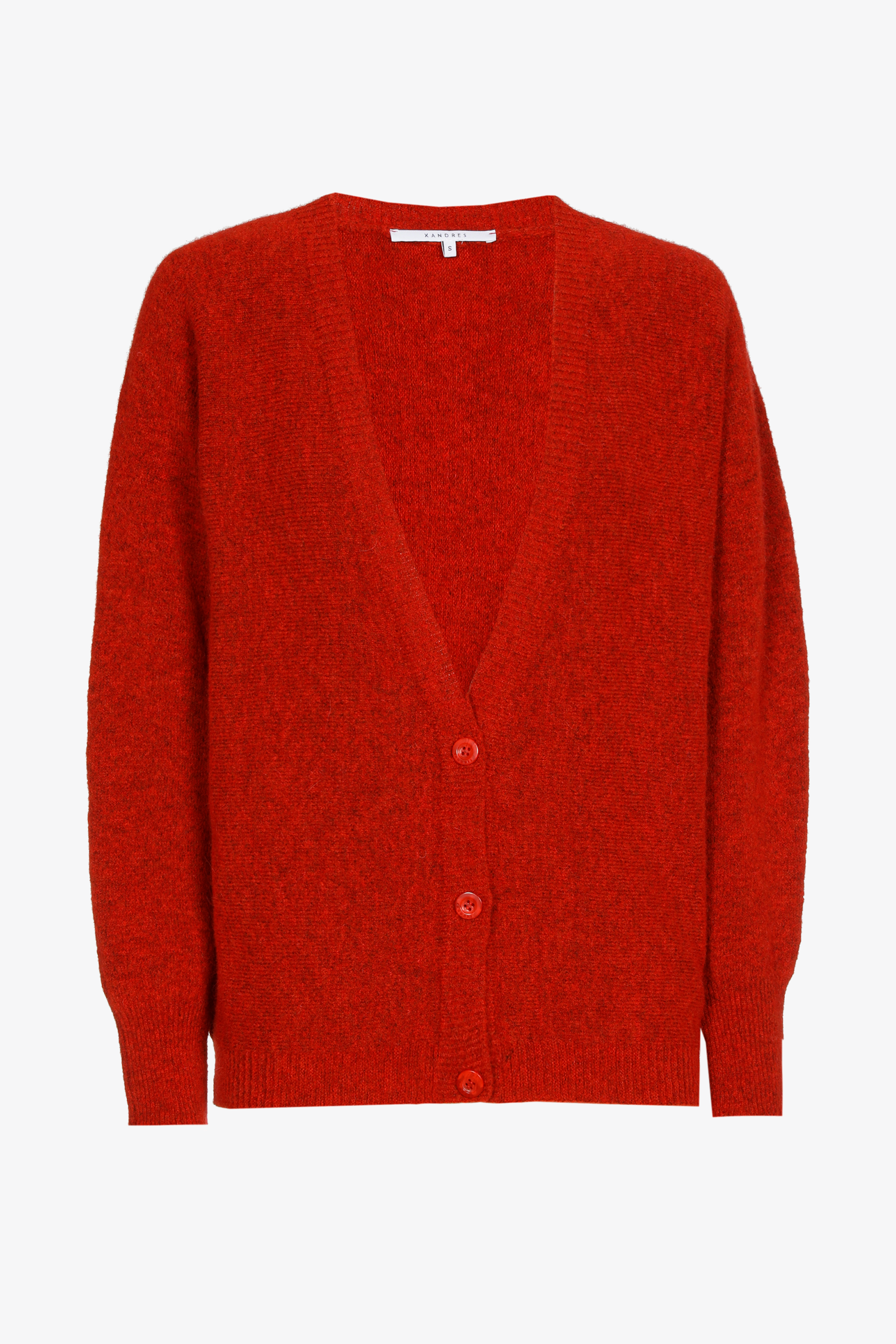 Korte gilet met alpacawol 