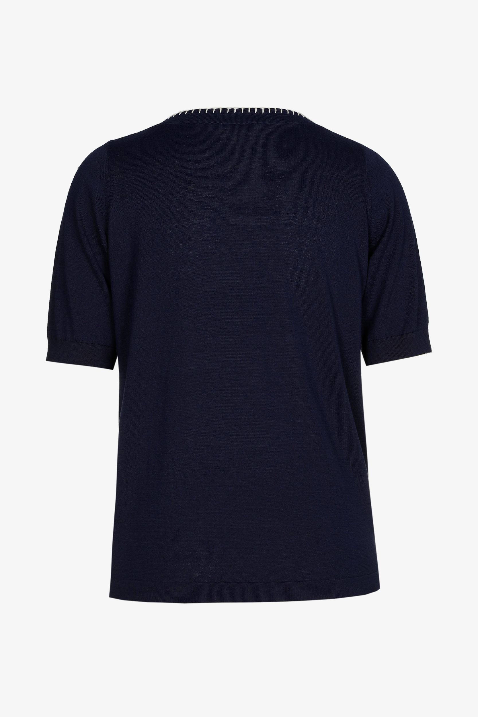 Pullover mit U-Boot-Ausschnitt