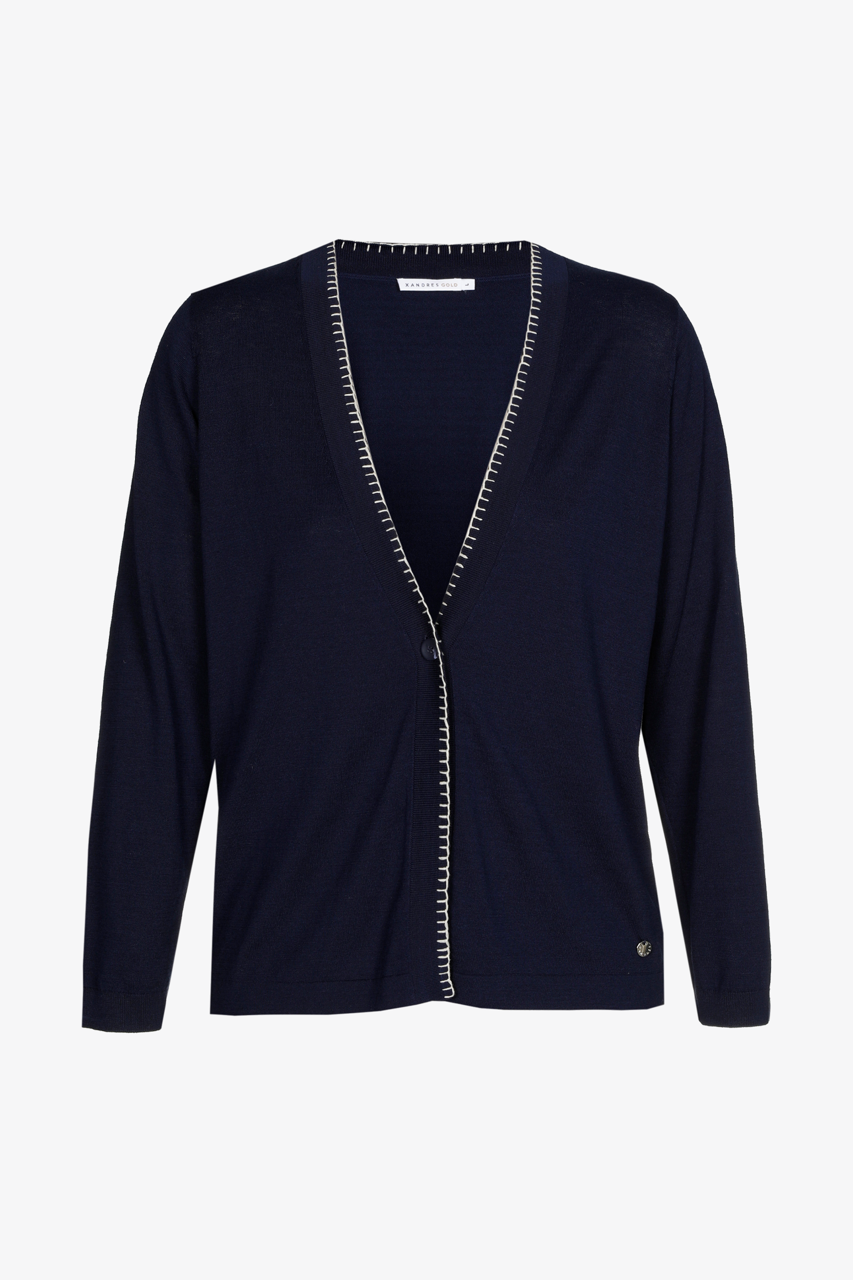 Gilet met lange mouwen