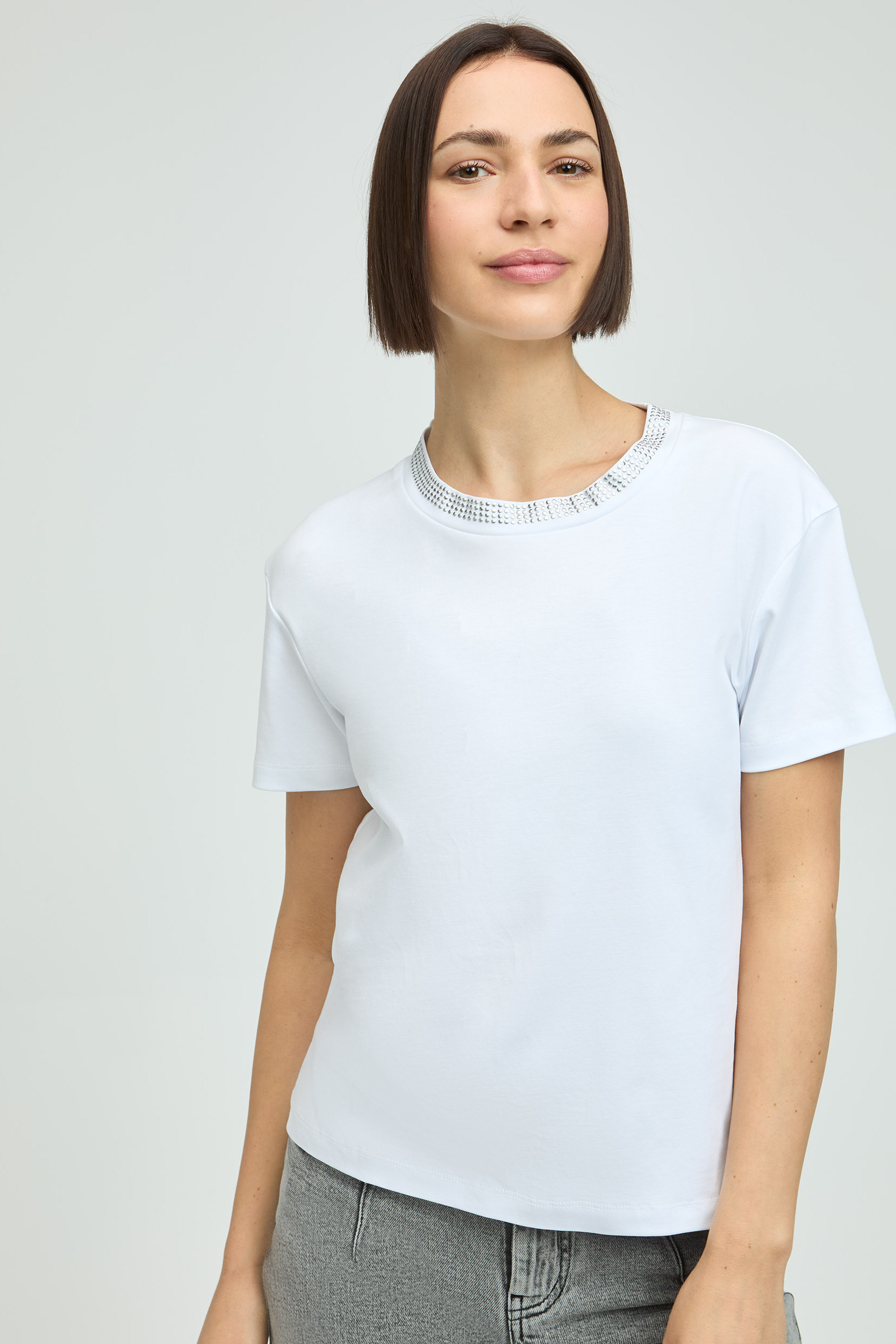 T-Shirt aus Baumwolle 