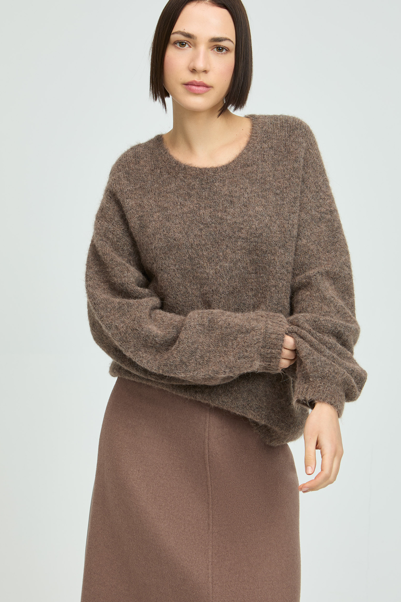 Losse wollen pull 