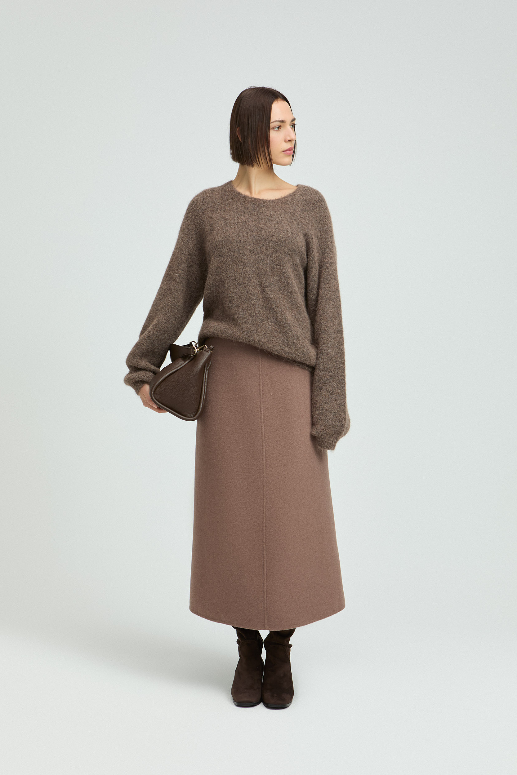 Losse wollen pull 