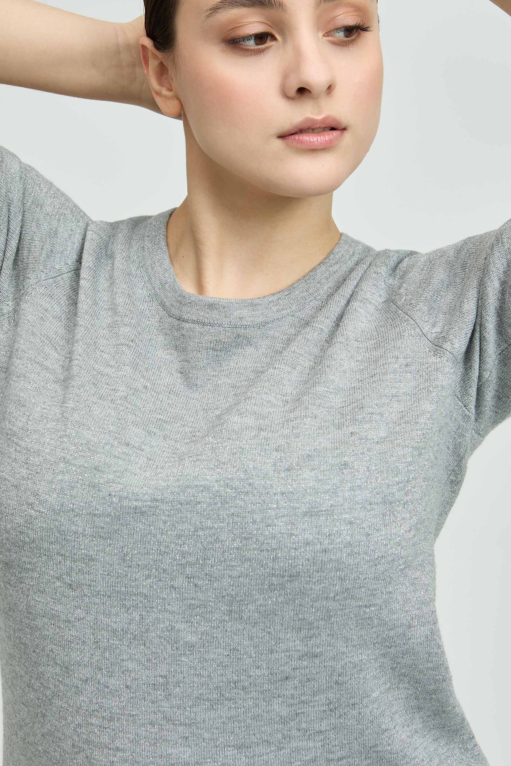Pull met korte mouwen