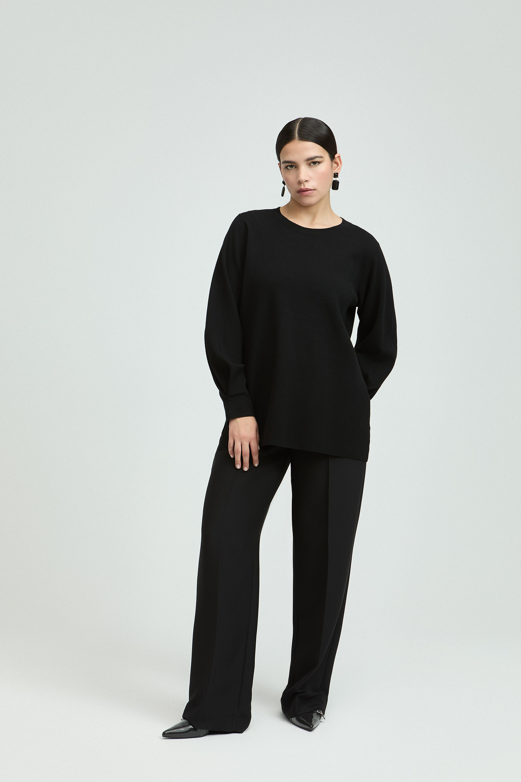 Langärmeliger Pullover
