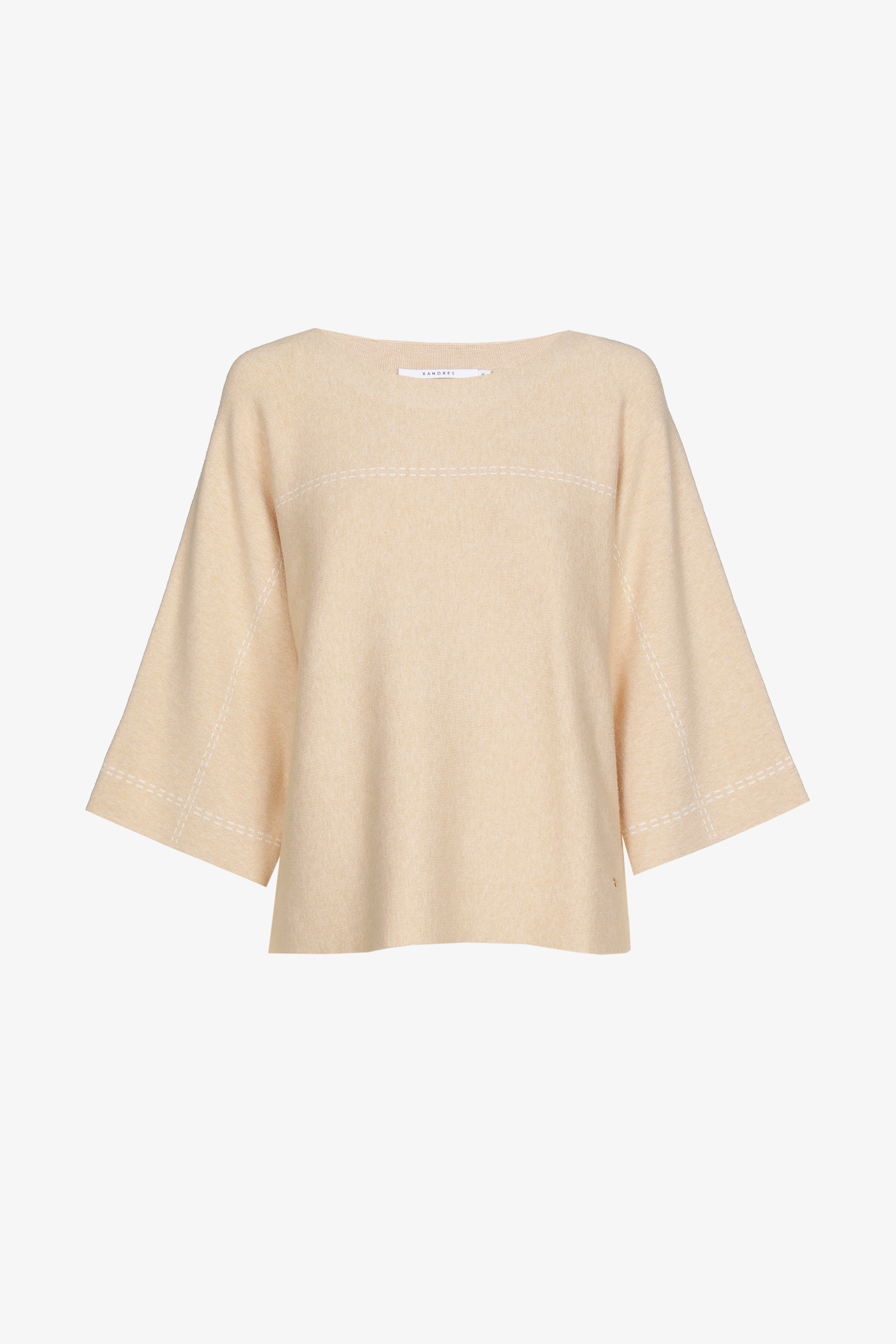 Sweater mit U-Boot-Ausschnitt