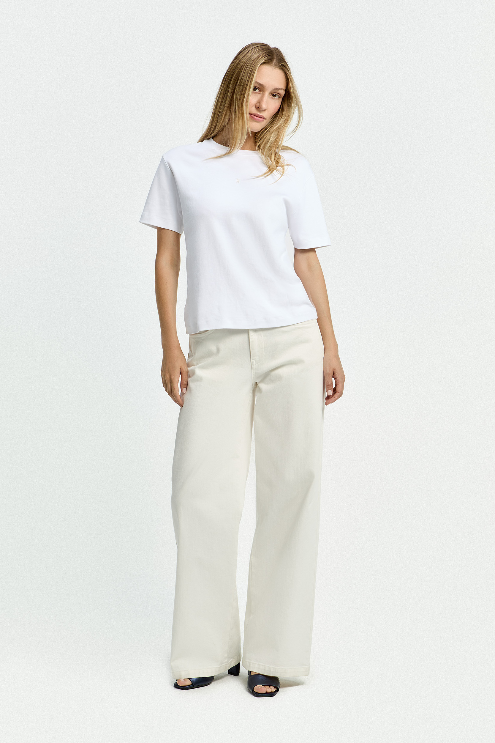 Tijdloze katoenen T-shirt