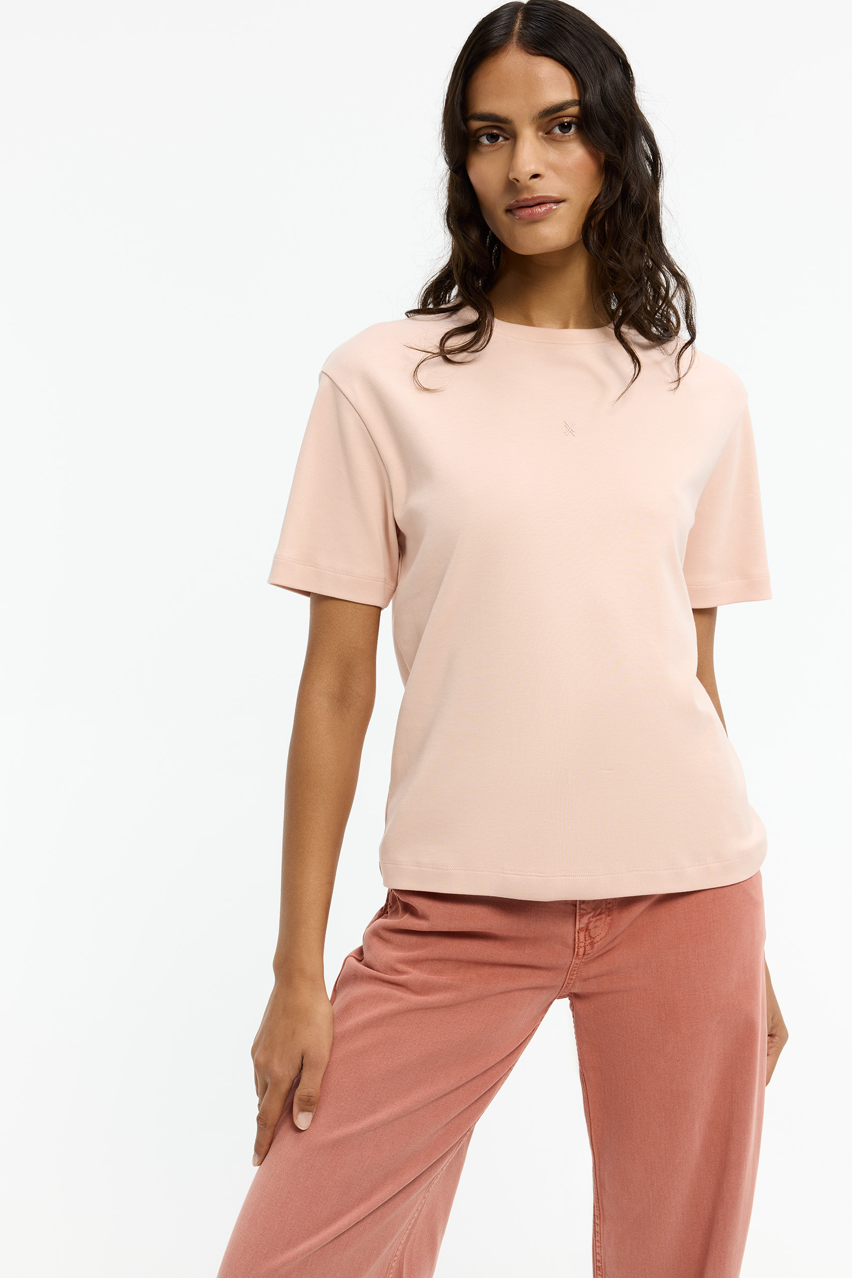 Tijdloze katoenen T-shirt