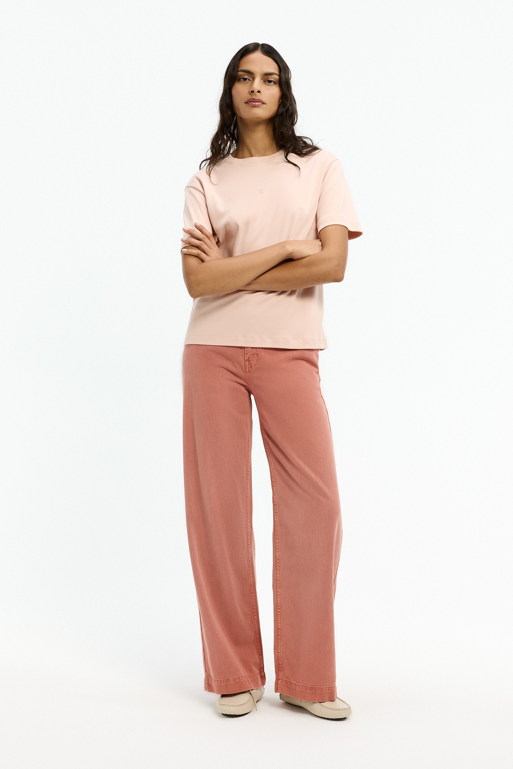 Tijdloze katoenen T-shirt