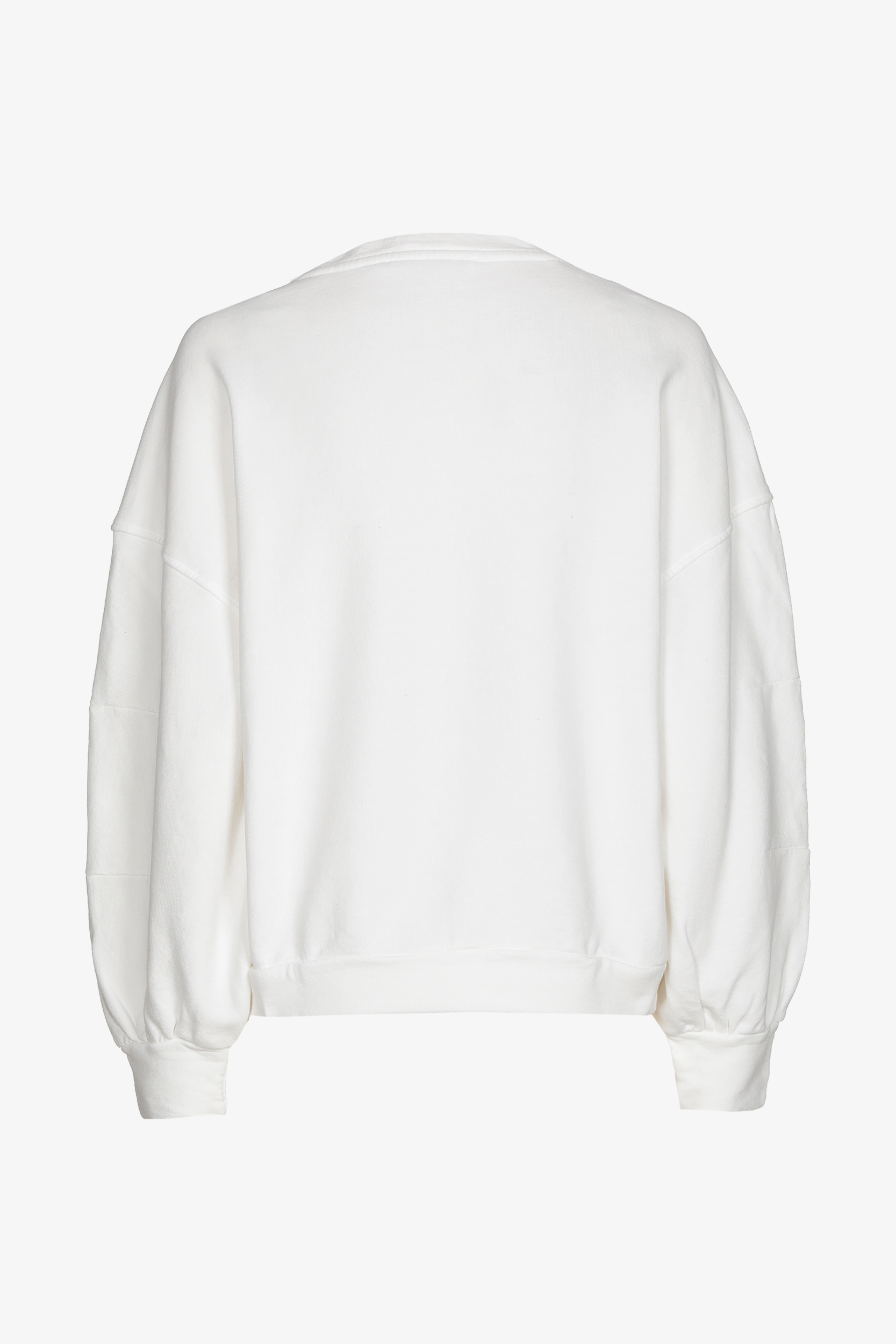 Sweater met wash-off effect