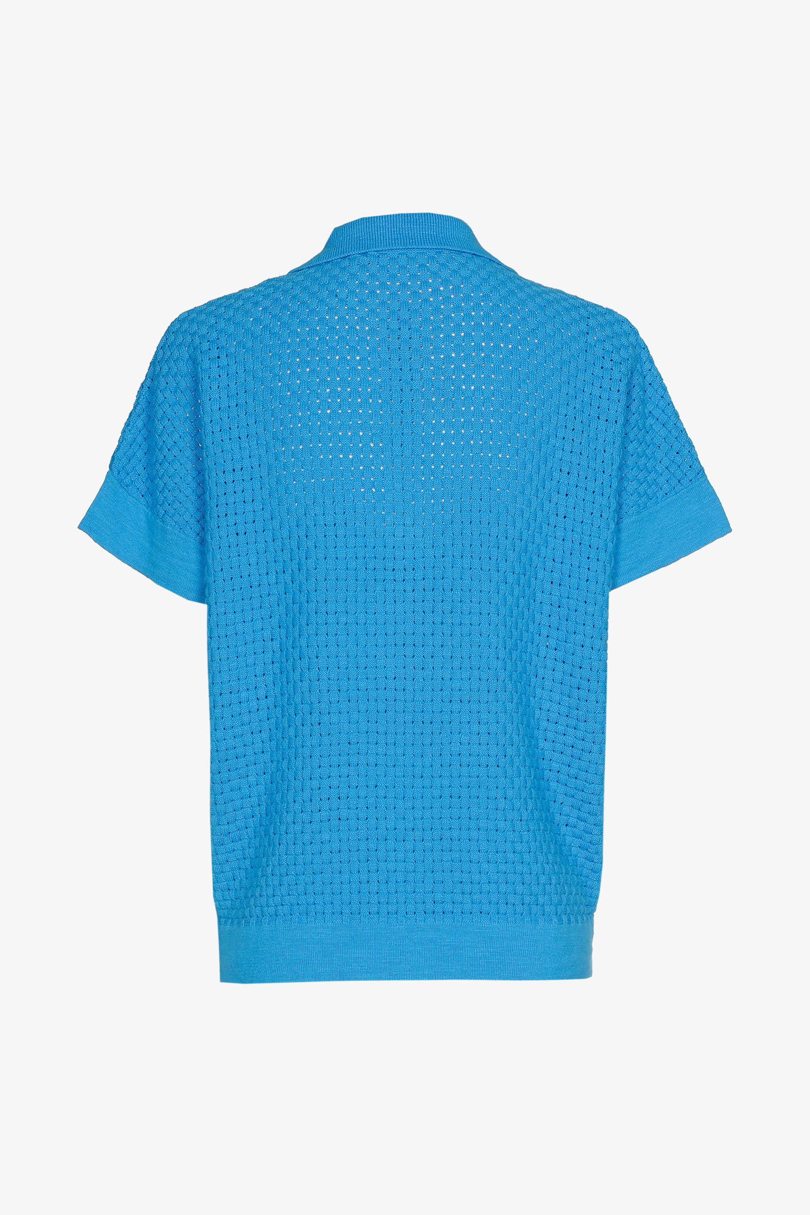 Pull sans manches à col polo