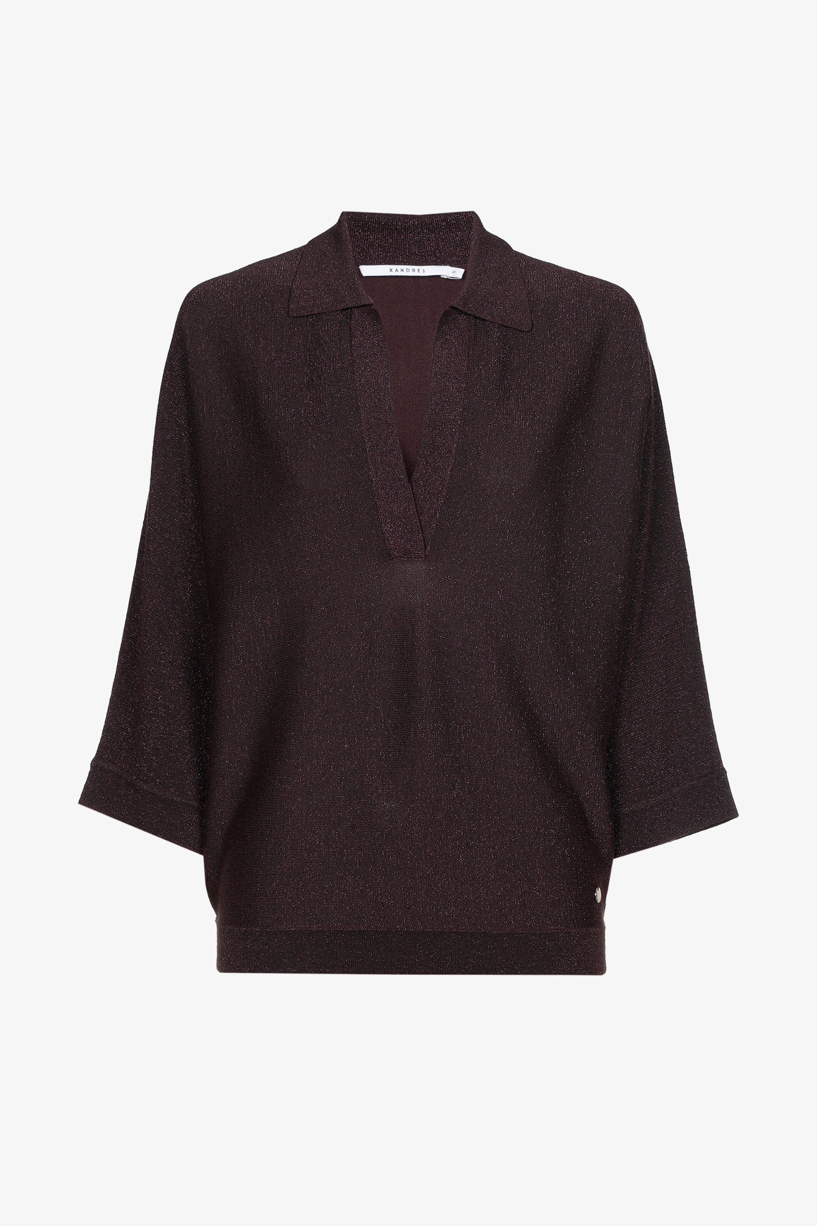 Polo met lurex