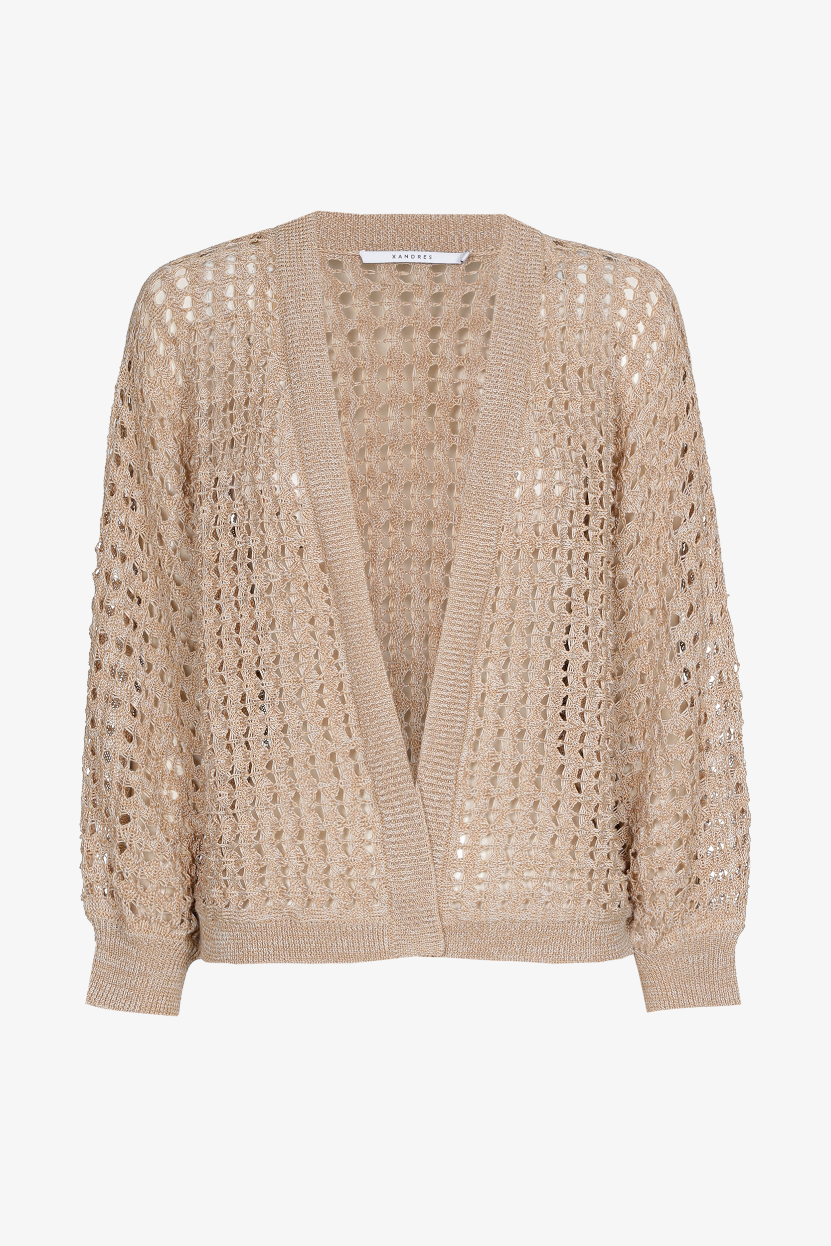 Weste mit Häkelmuster